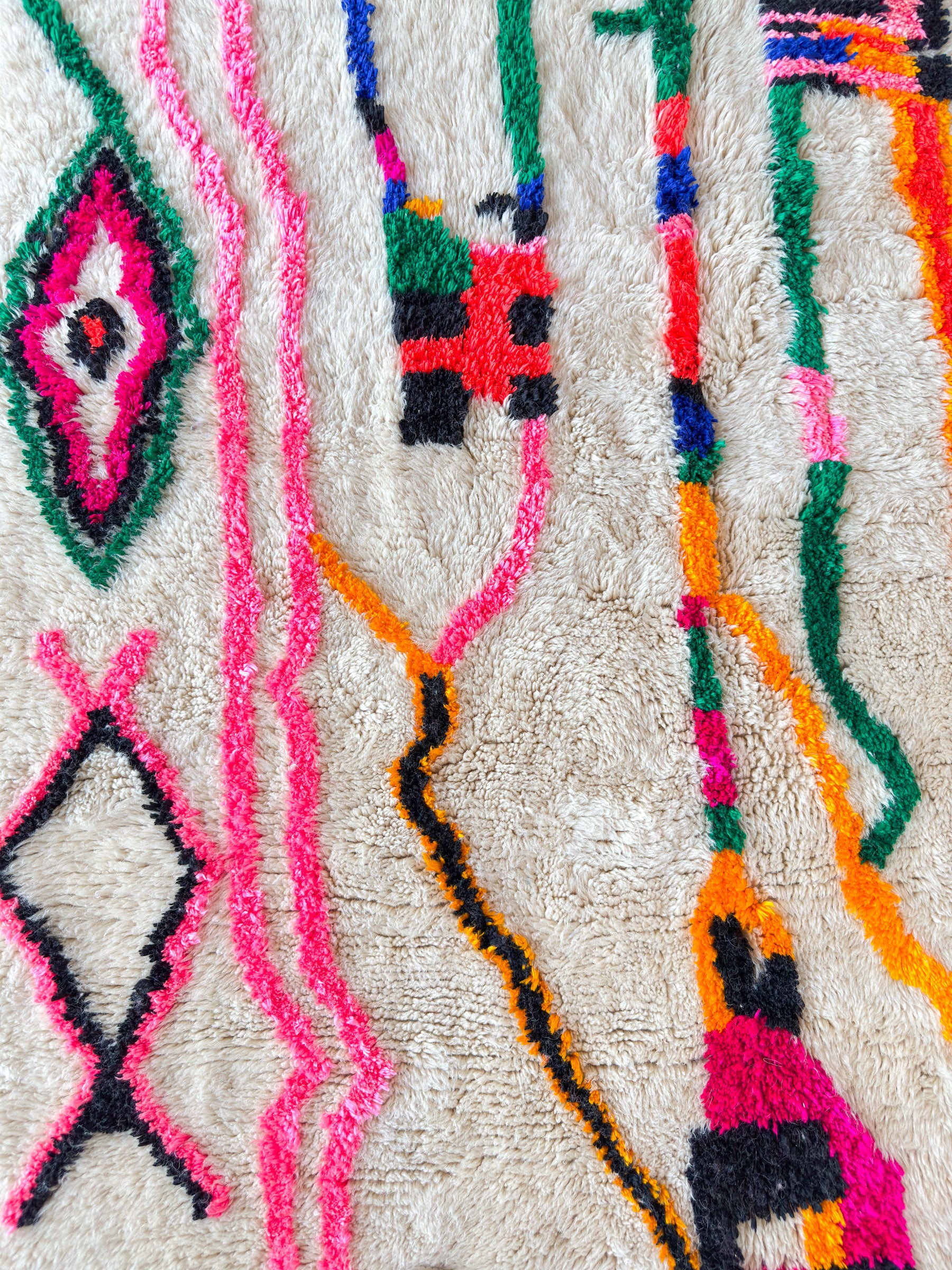 Tapis berbère coloré 155 x 280 cm - n°2254