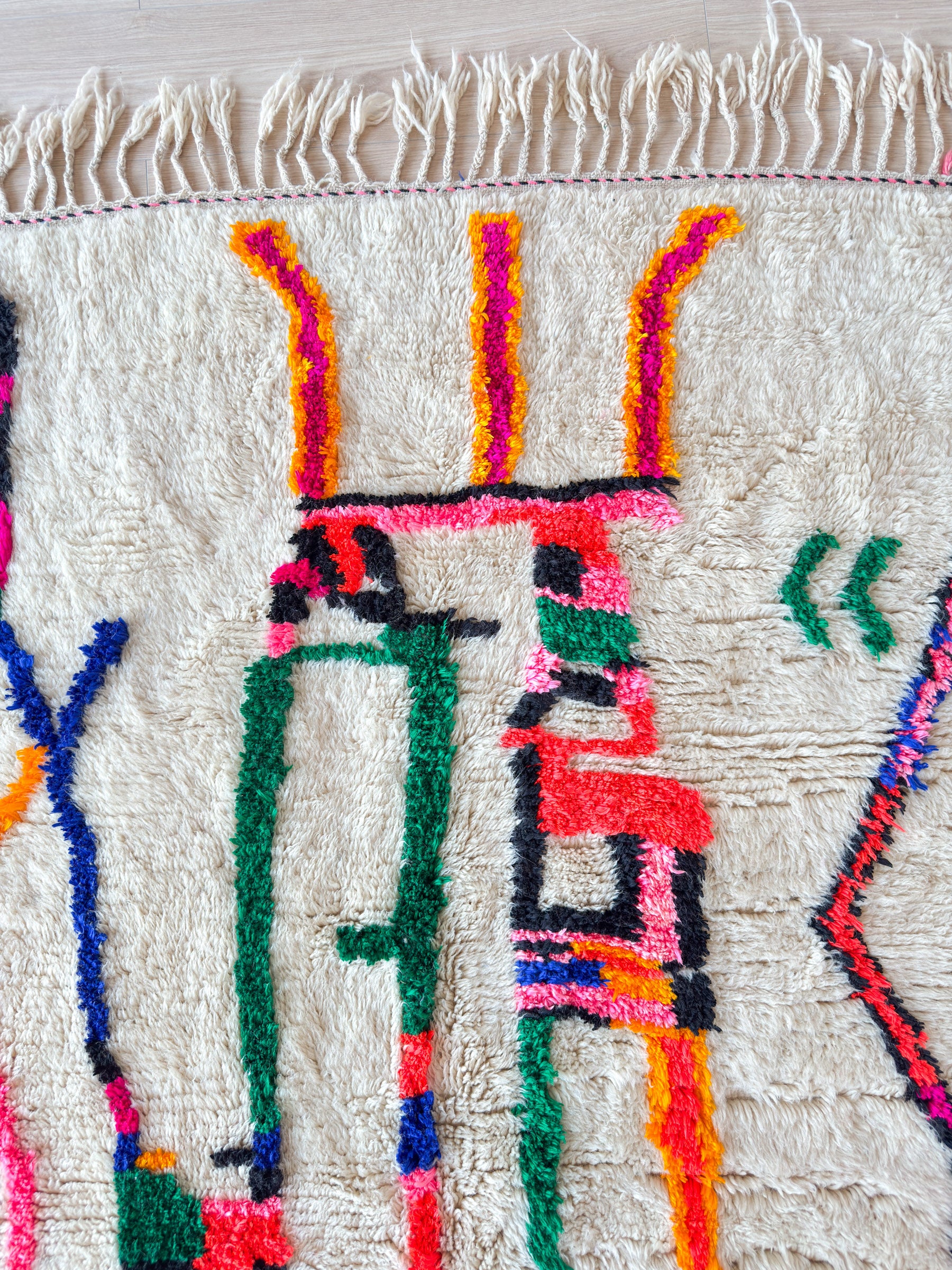 Tapis berbère coloré 155 x 280 cm - n°2254