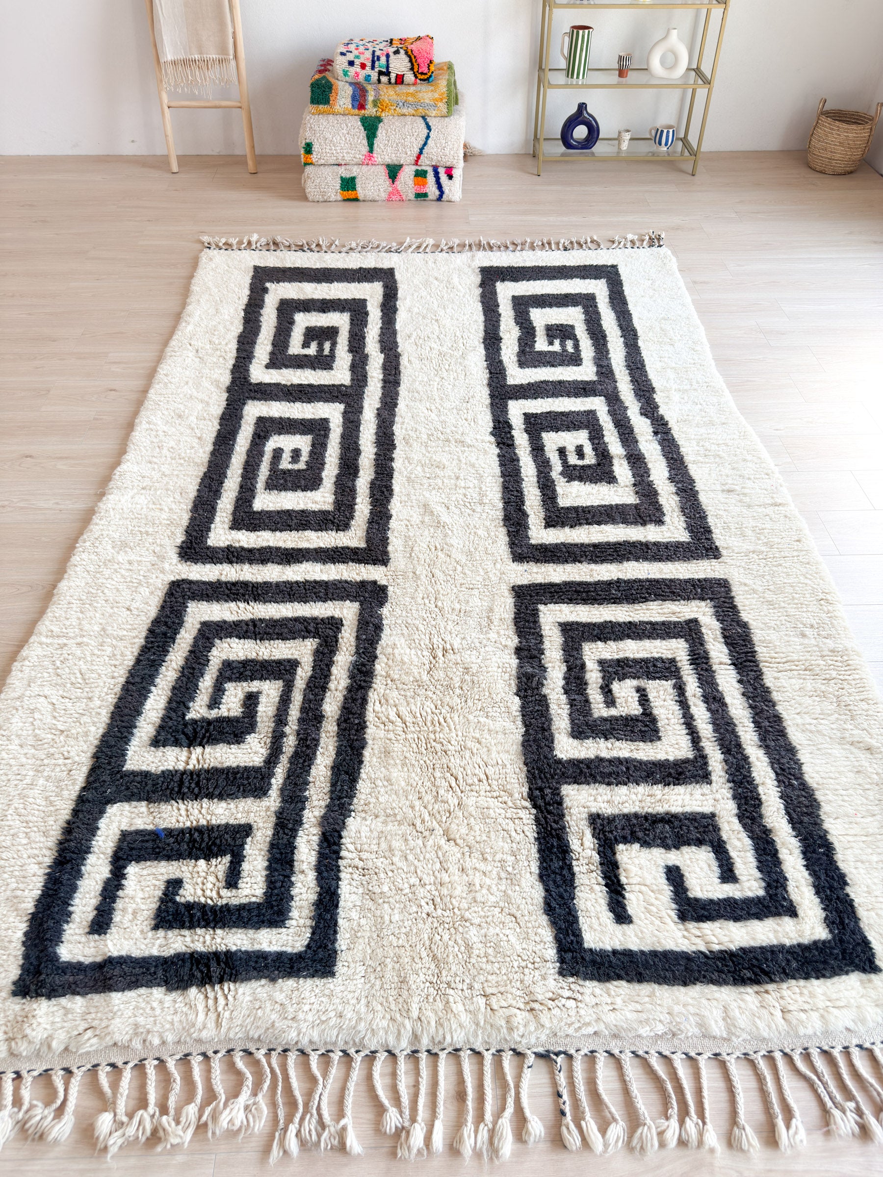 Tapis Beni Ouarain 200 x 340 cm - n°2263