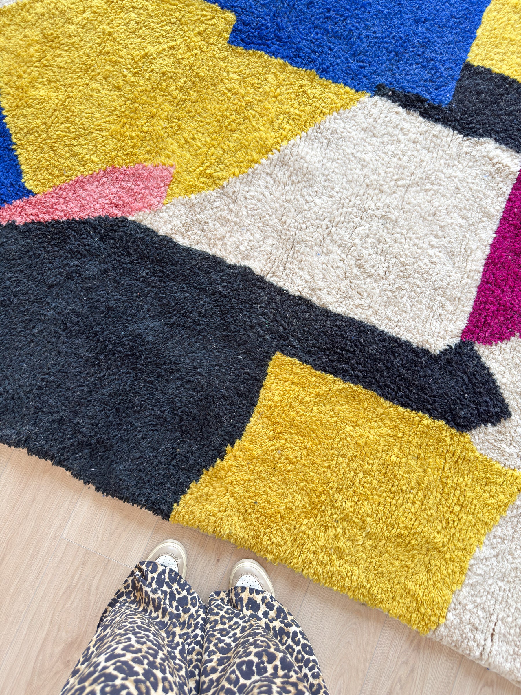 Tapis berbère coloré 261 x 370 cm - n°2207
