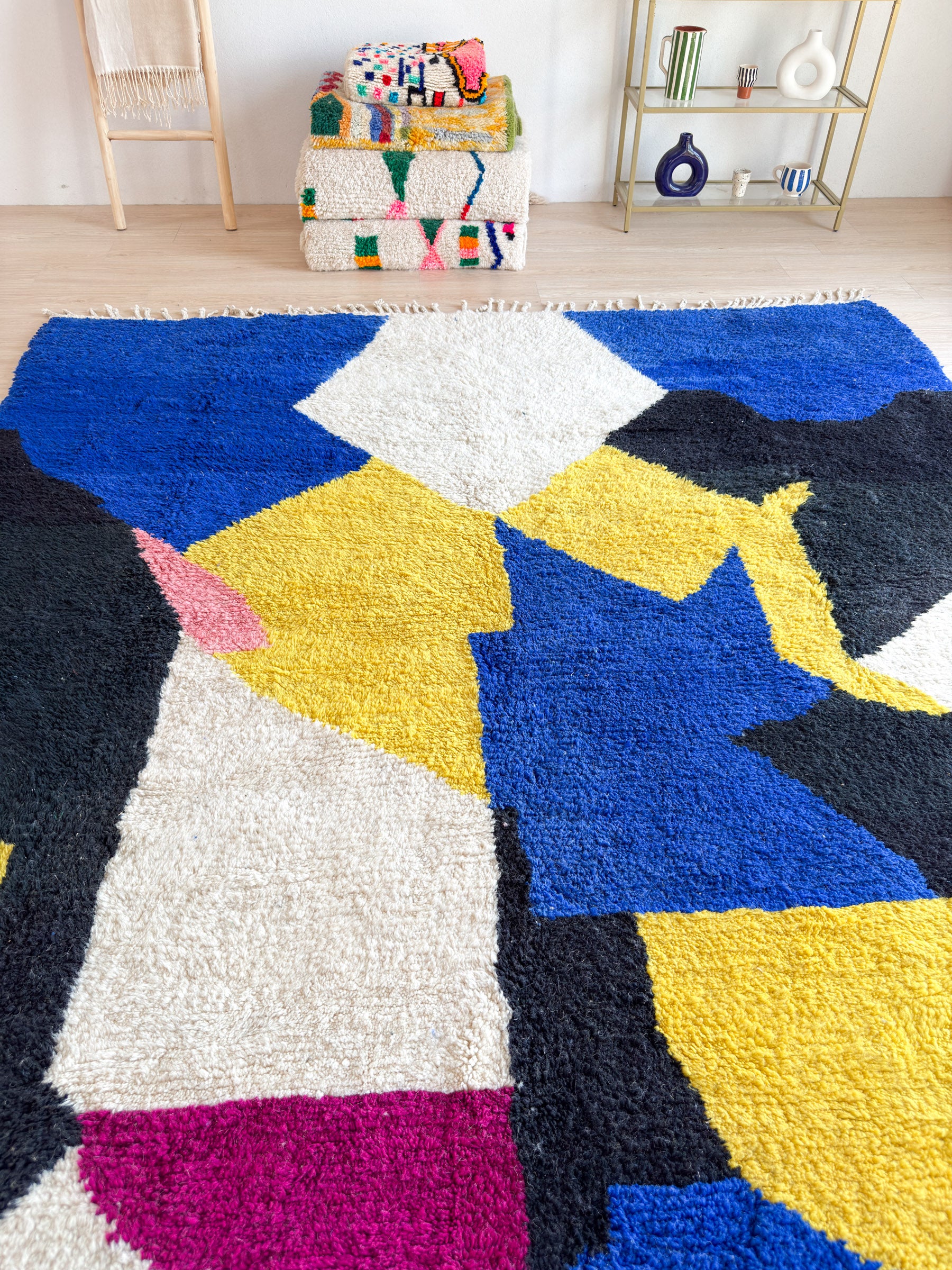Bunter Berberteppich 261 x 370 cm - Nr. 2207