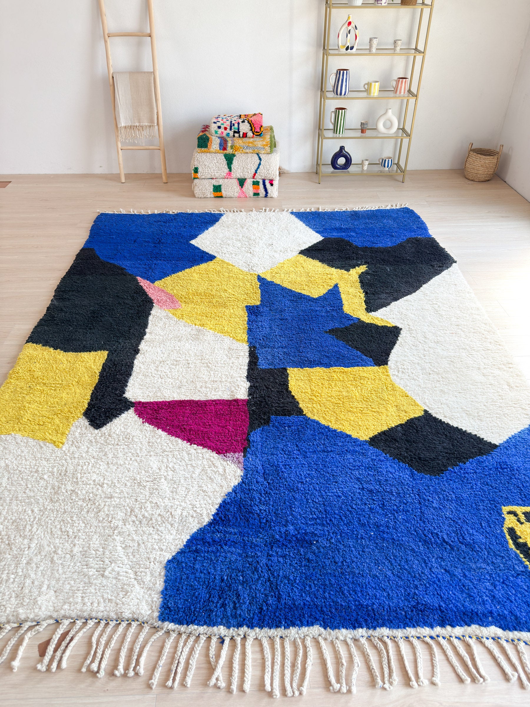Bunter Berberteppich 261 x 370 cm - Nr. 2207