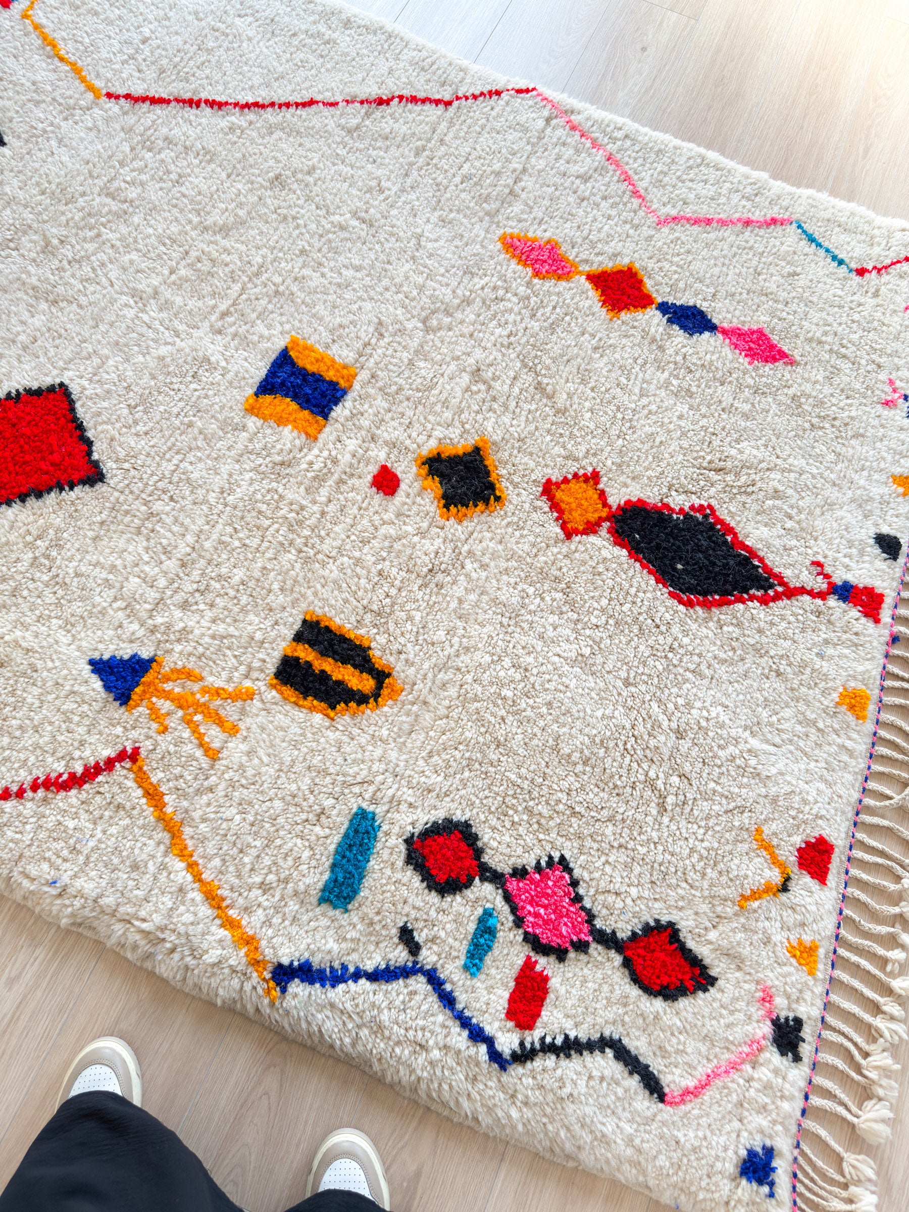 Colorful Berber rug 175 x 294 cm - n°1890