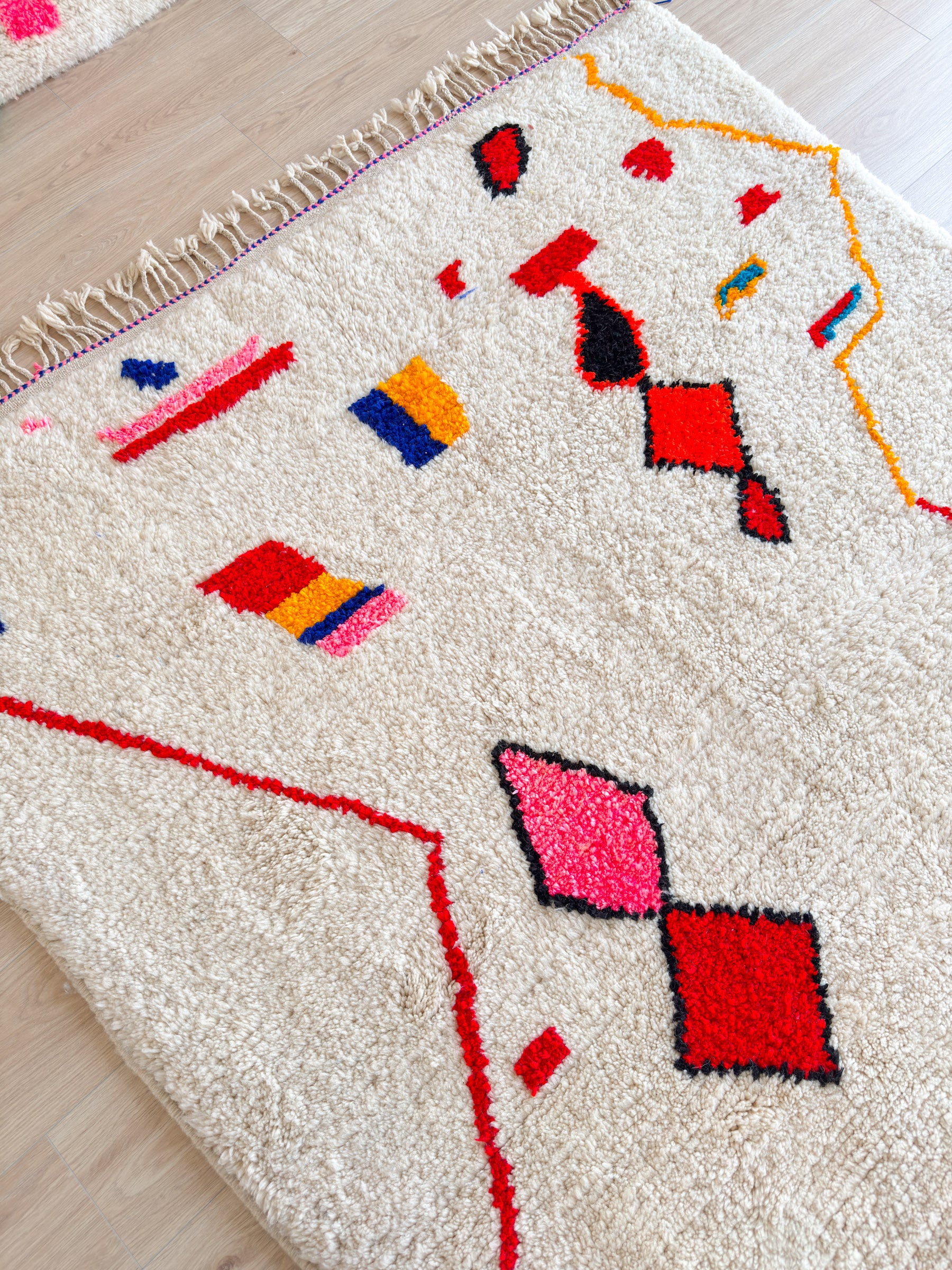 Colorful Berber rug 175 x 294 cm - n°1890