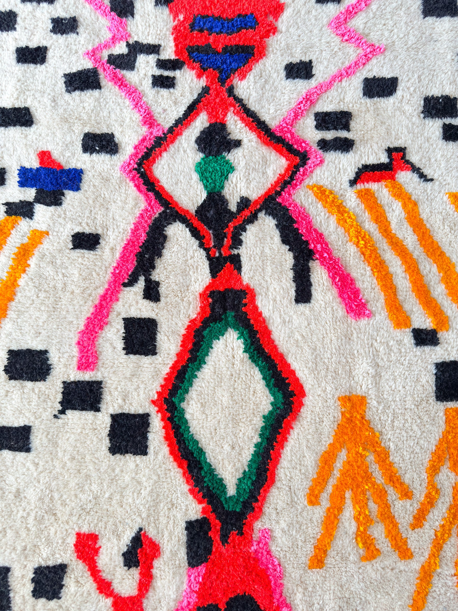 Colorful Berber rug 158 x 256 cm - n°2245