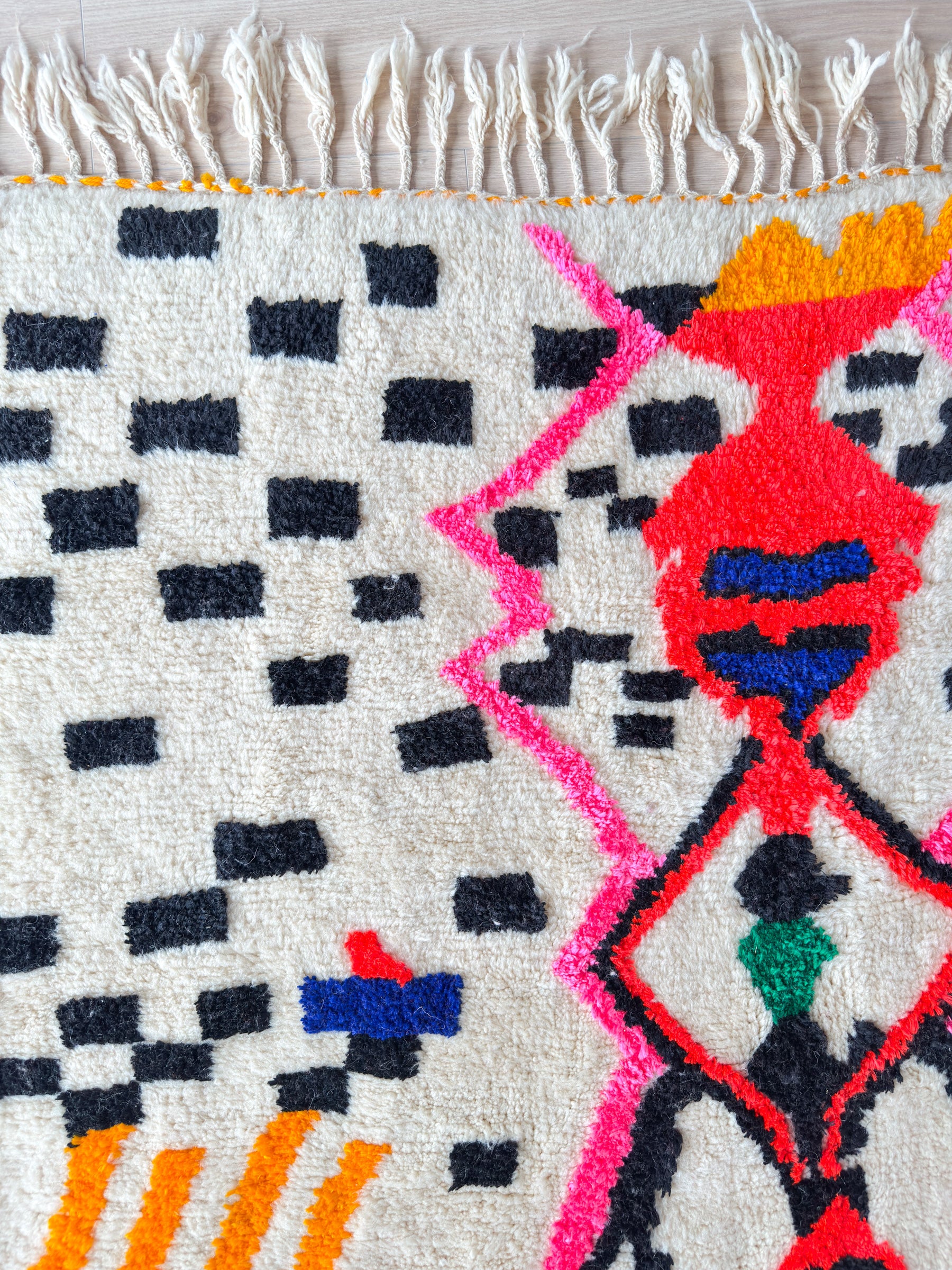 Colorful Berber rug 158 x 256 cm - n°2245