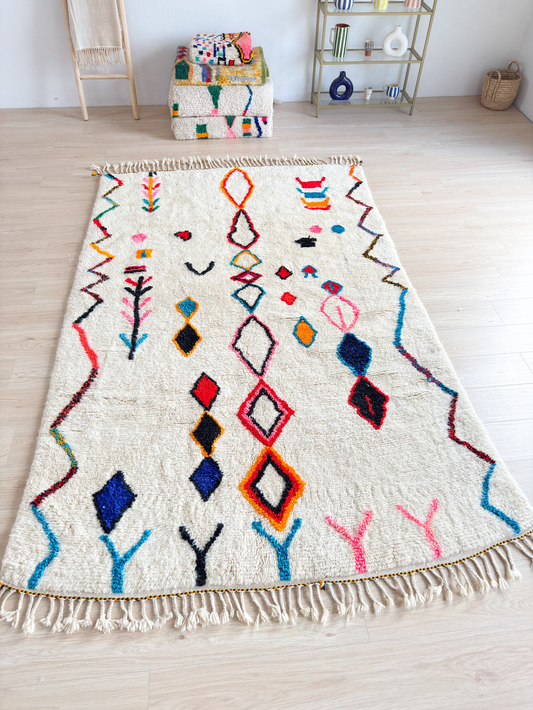 Colorful Berber rug 189 x 310 cm - n°2206