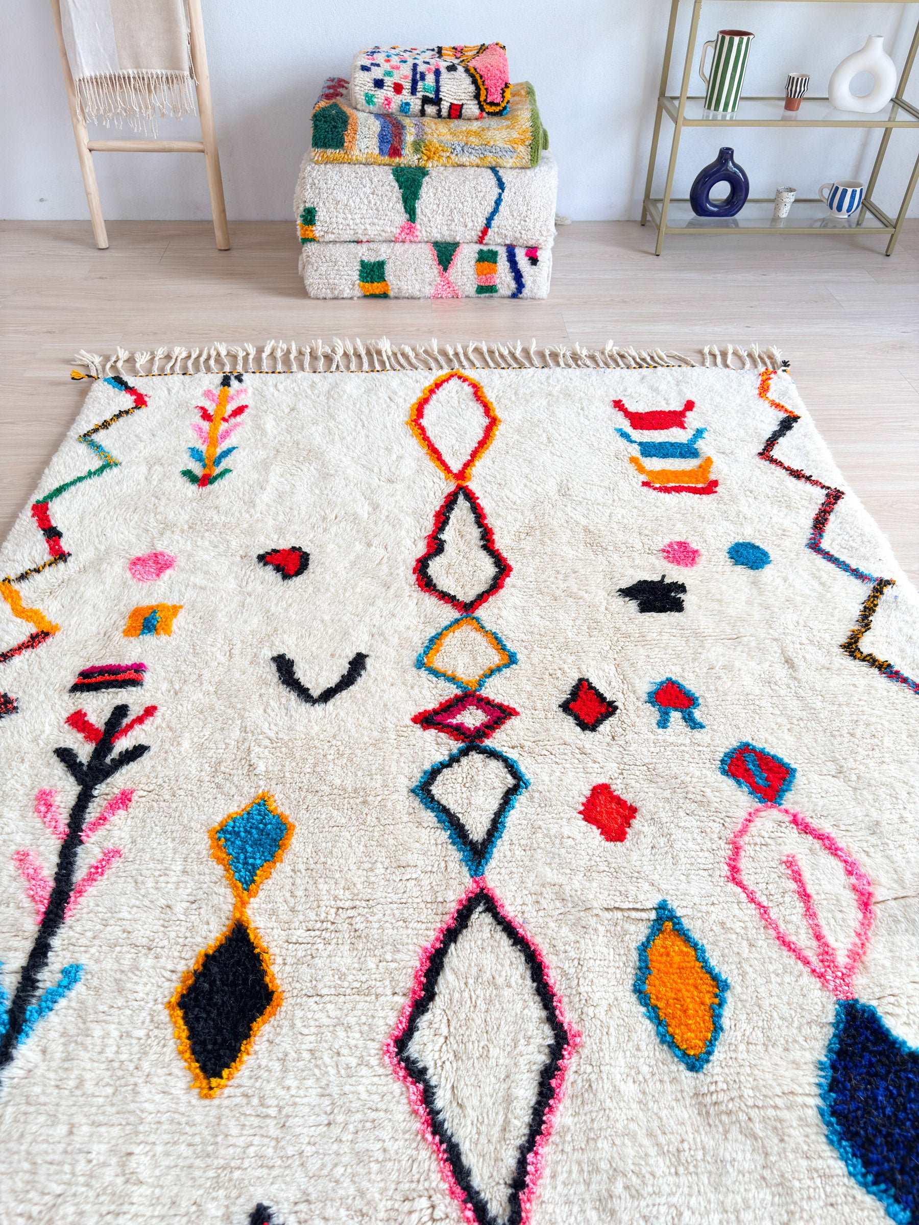 Colorful Berber rug 189 x 310 cm - n°2206