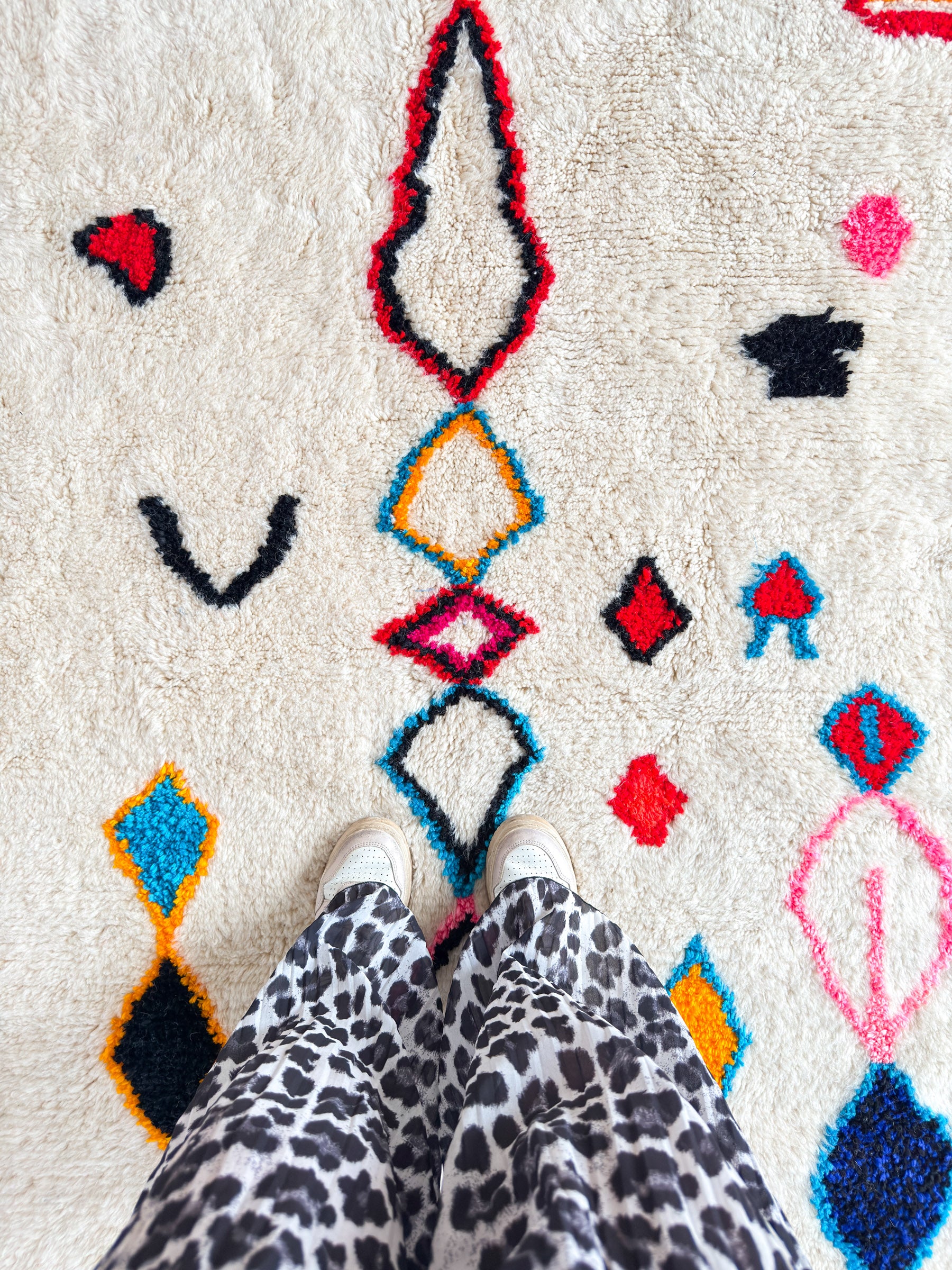 Tapis berbère coloré 189 x 310 cm - n°2206