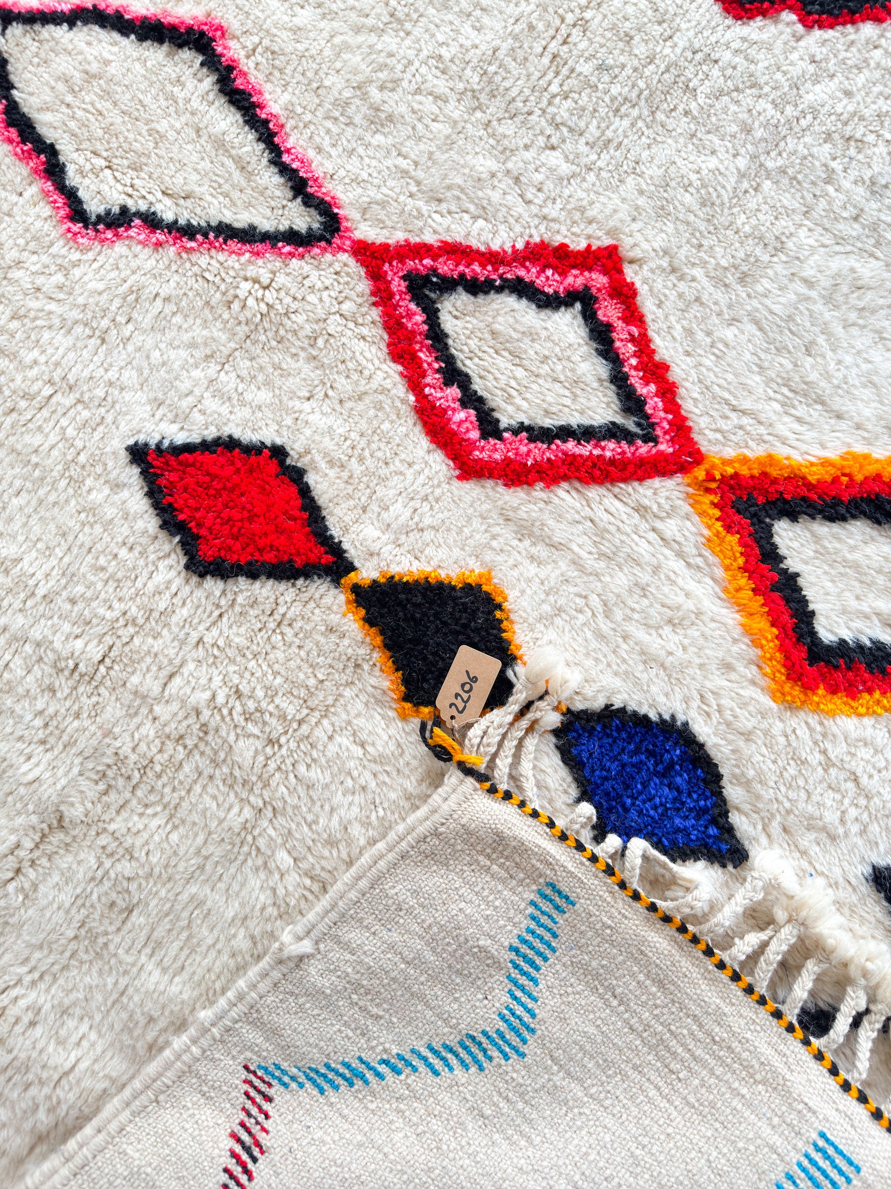 Colorful Berber rug 189 x 310 cm - n°2206