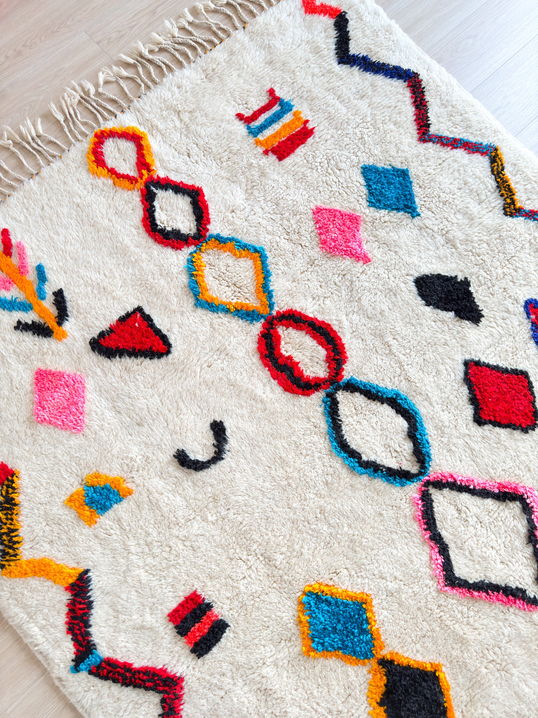 Colorful Berber rug 189 x 330 cm - n°1957