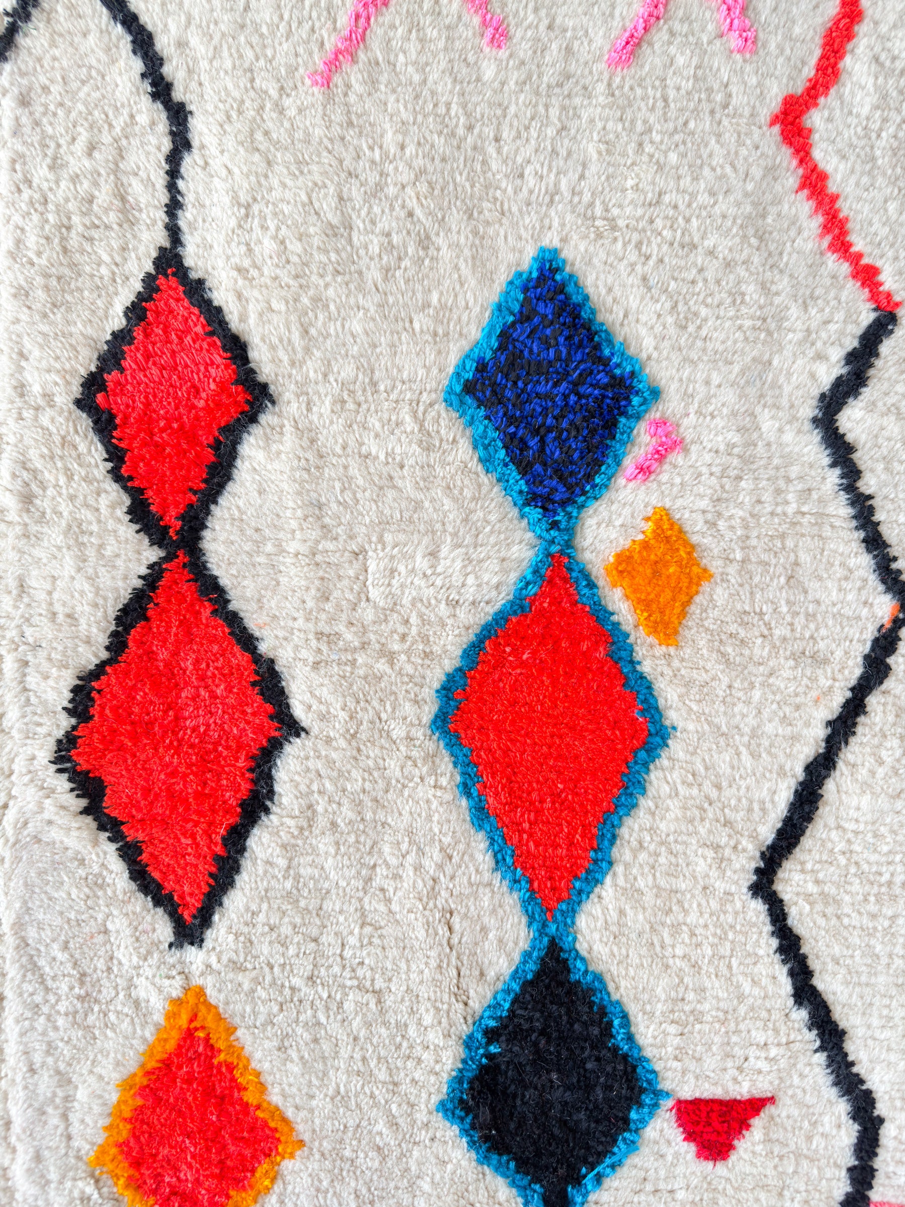 Tapis berbère coloré 158 x 280 cm - n°1425