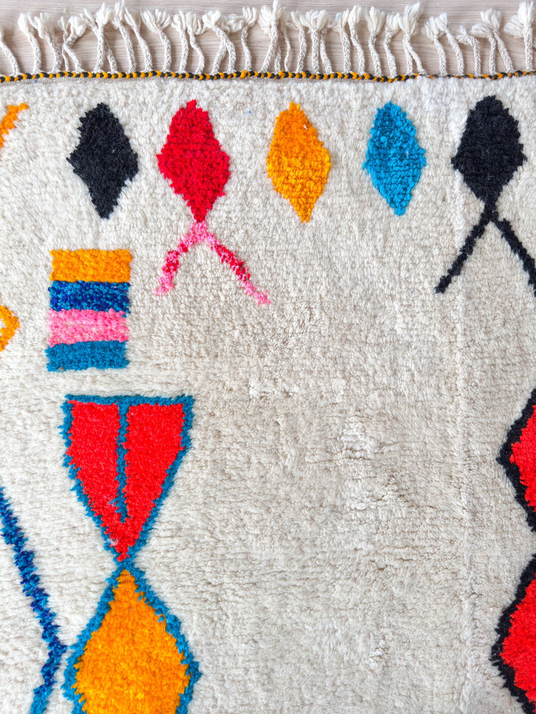 Tapis berbère coloré 158 x 280 cm - n°1425