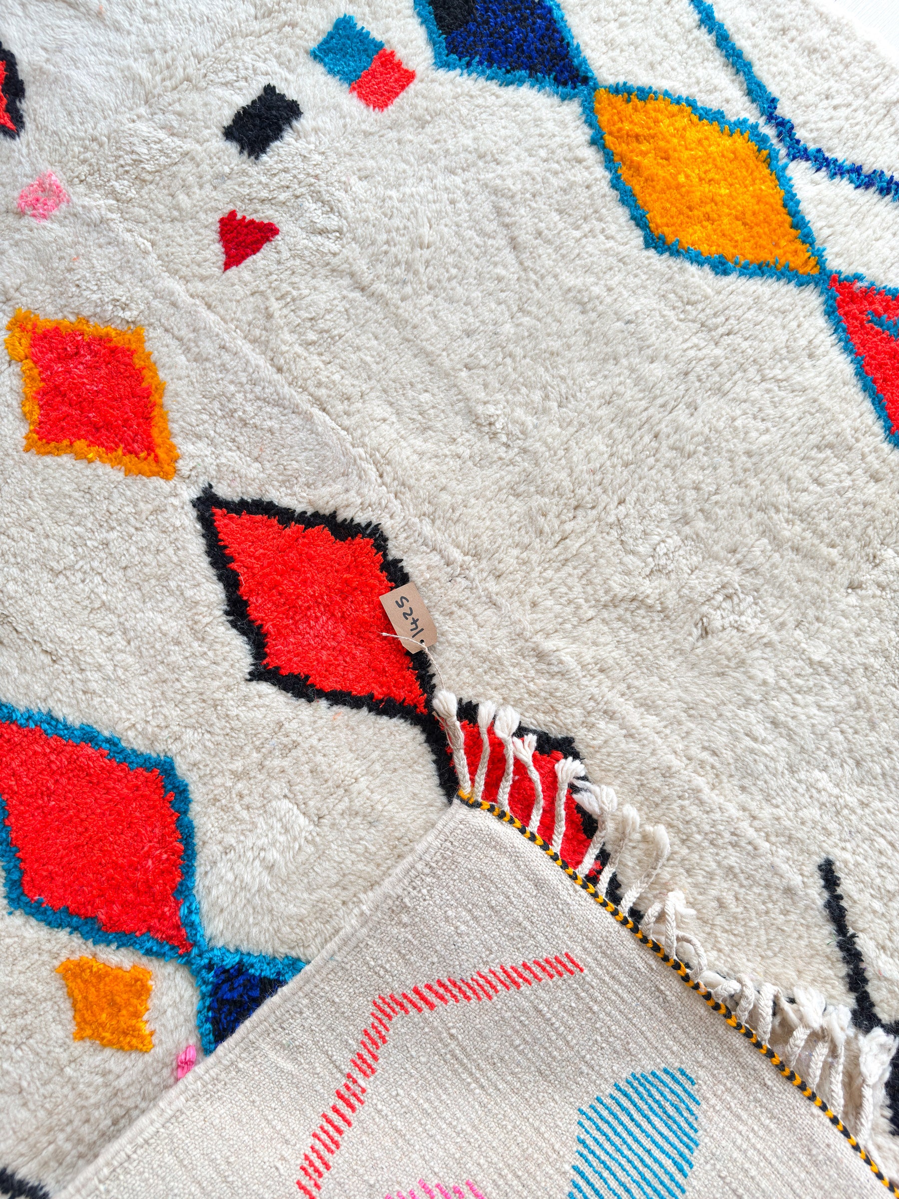 Tapis berbère coloré 158 x 280 cm - n°1425