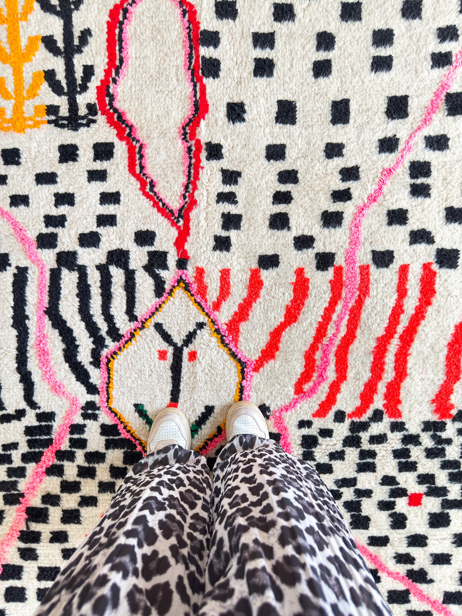 Tapis berbère coloré 164 x 280 cm - n°1397