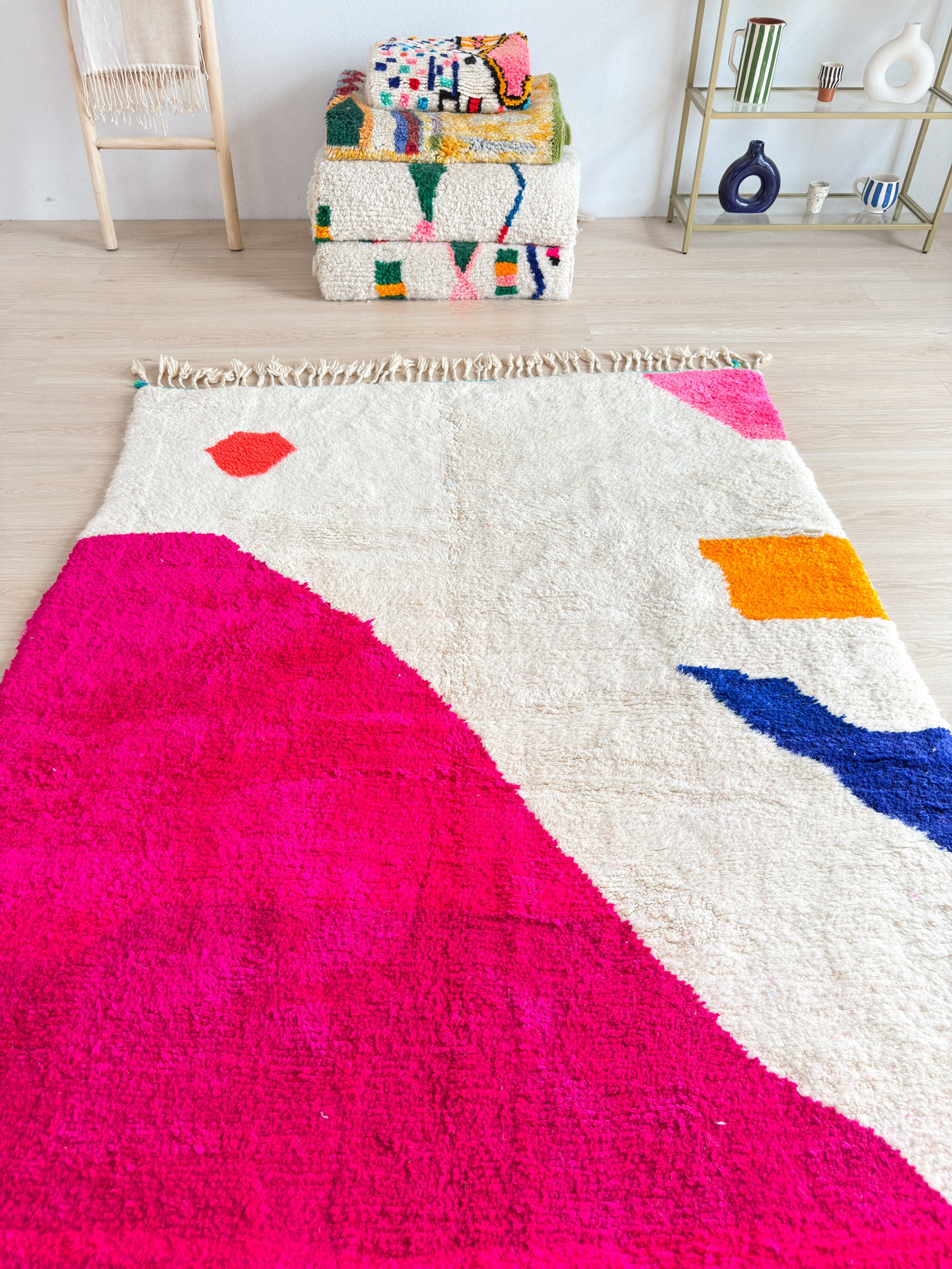 Colorful Berber rug 160 x 276 cm - n°2244