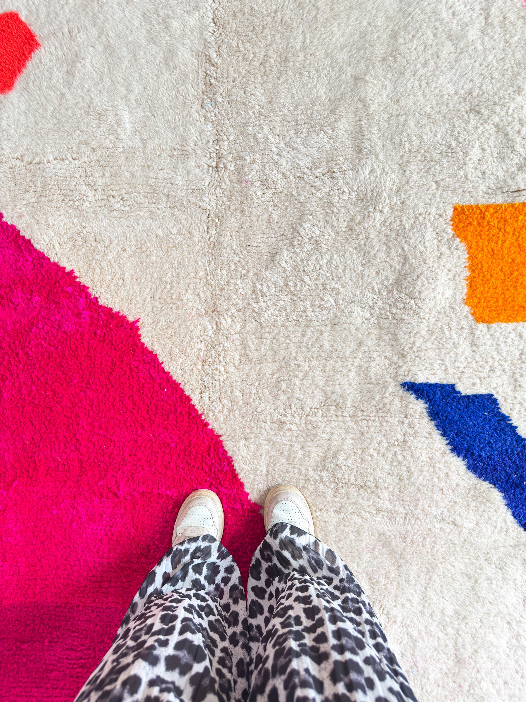 Colorful Berber rug 160 x 276 cm - n°2244