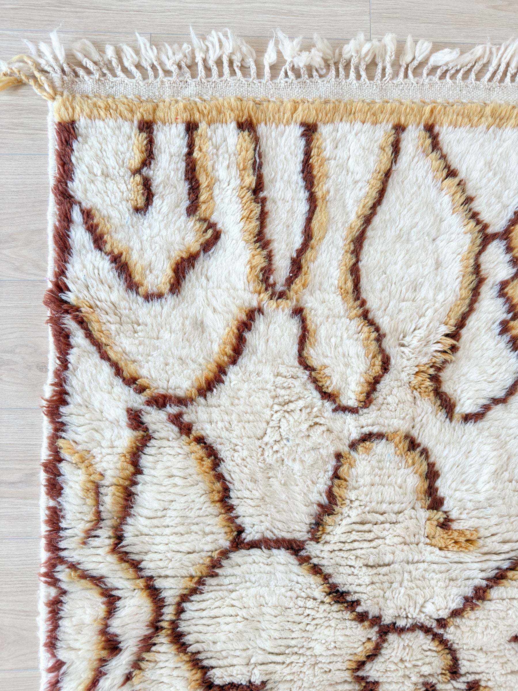 Tapis berbère coloré 106 x 166 cm - n°2286