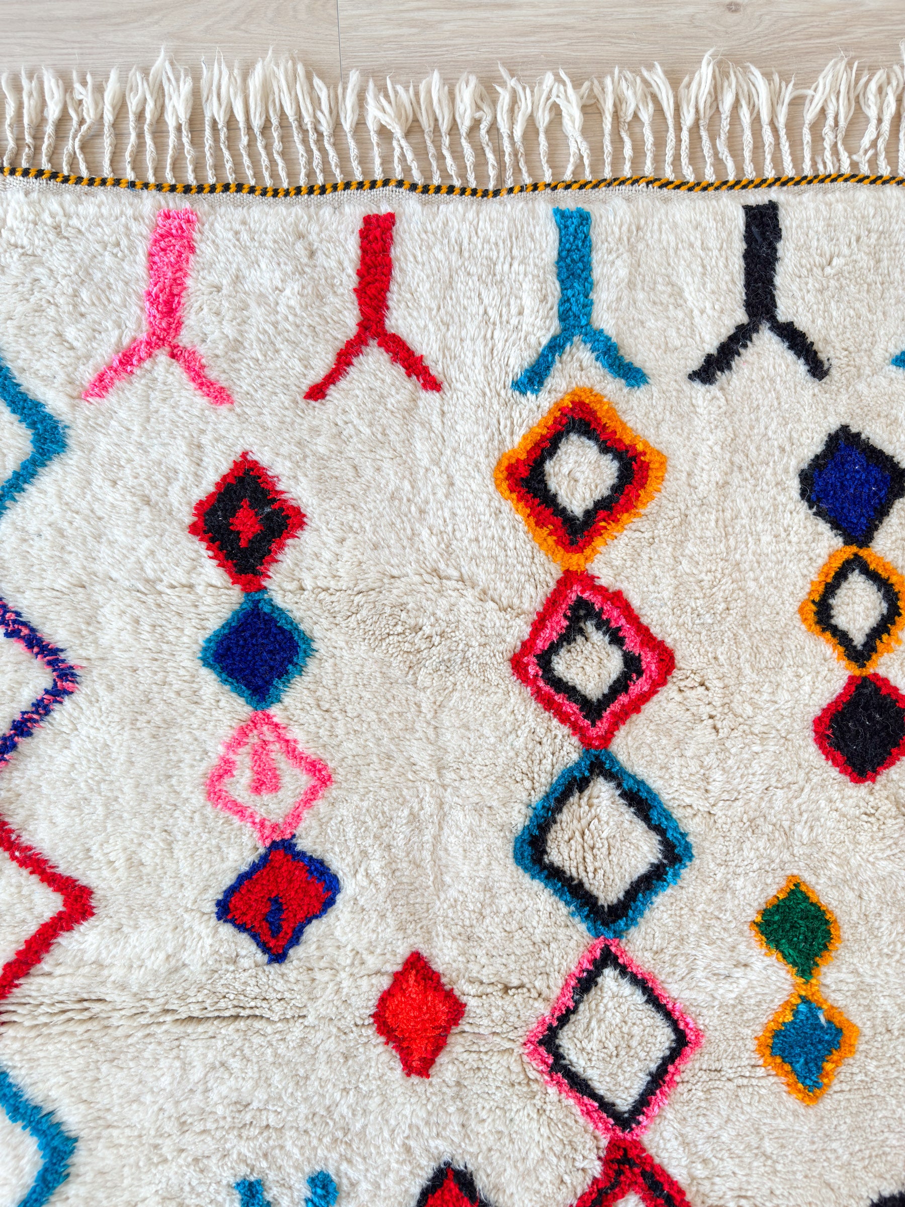 Tapis berbère coloré 119 x 191 cm - n°2287