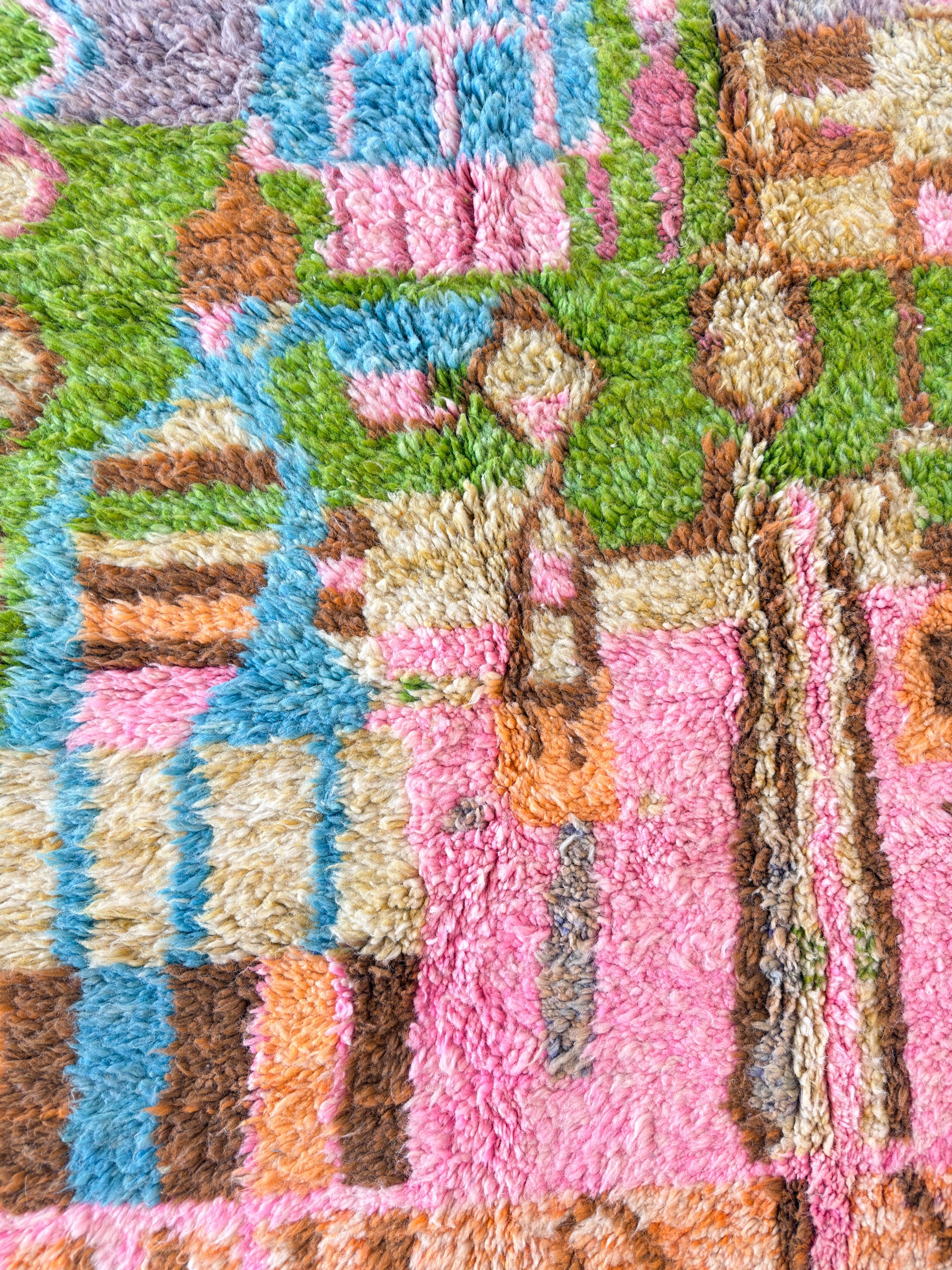 Tapis berbère coloré 153 x 270 cm - n°2020