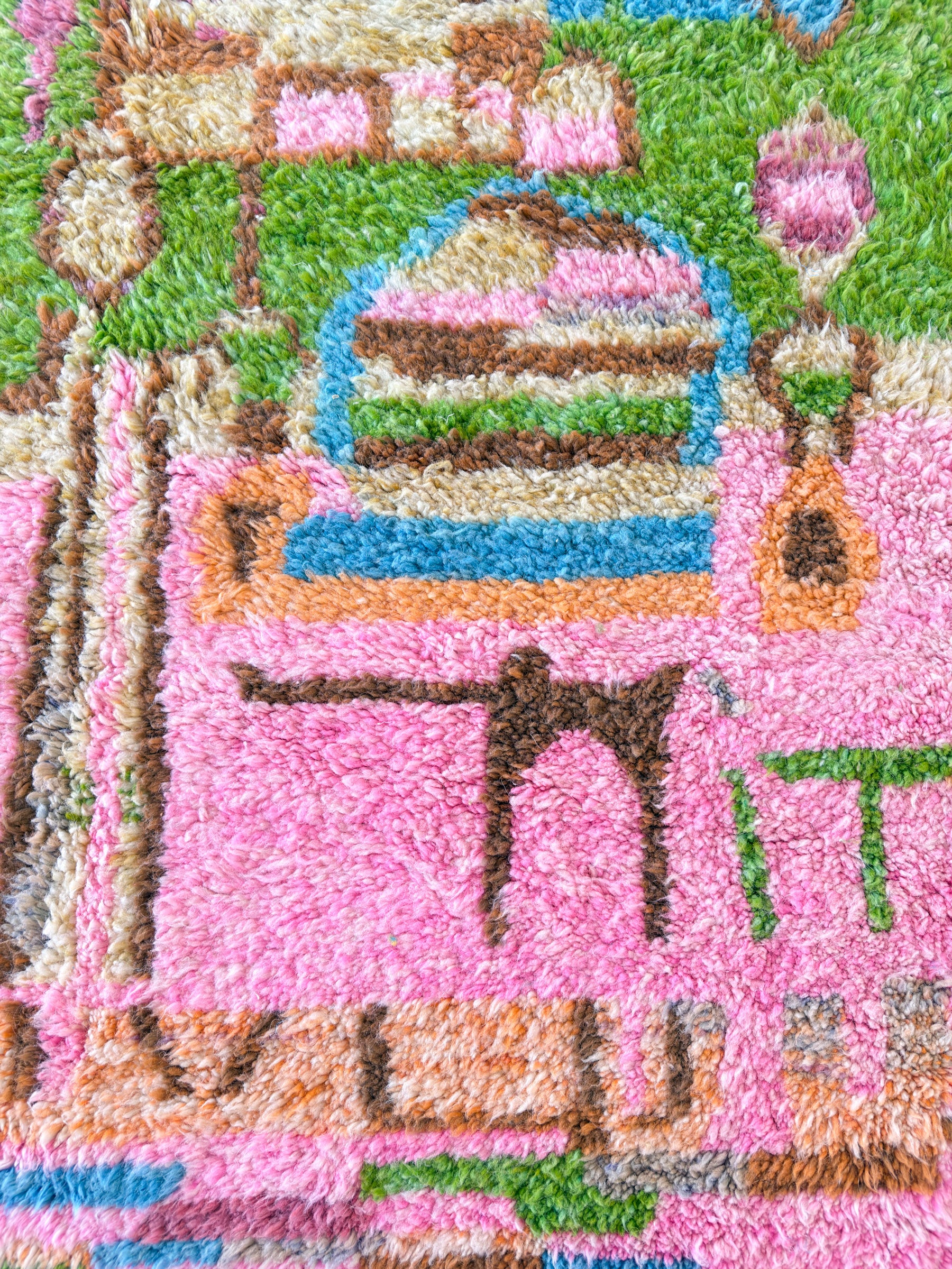 Tapis berbère coloré 153 x 270 cm - n°2020