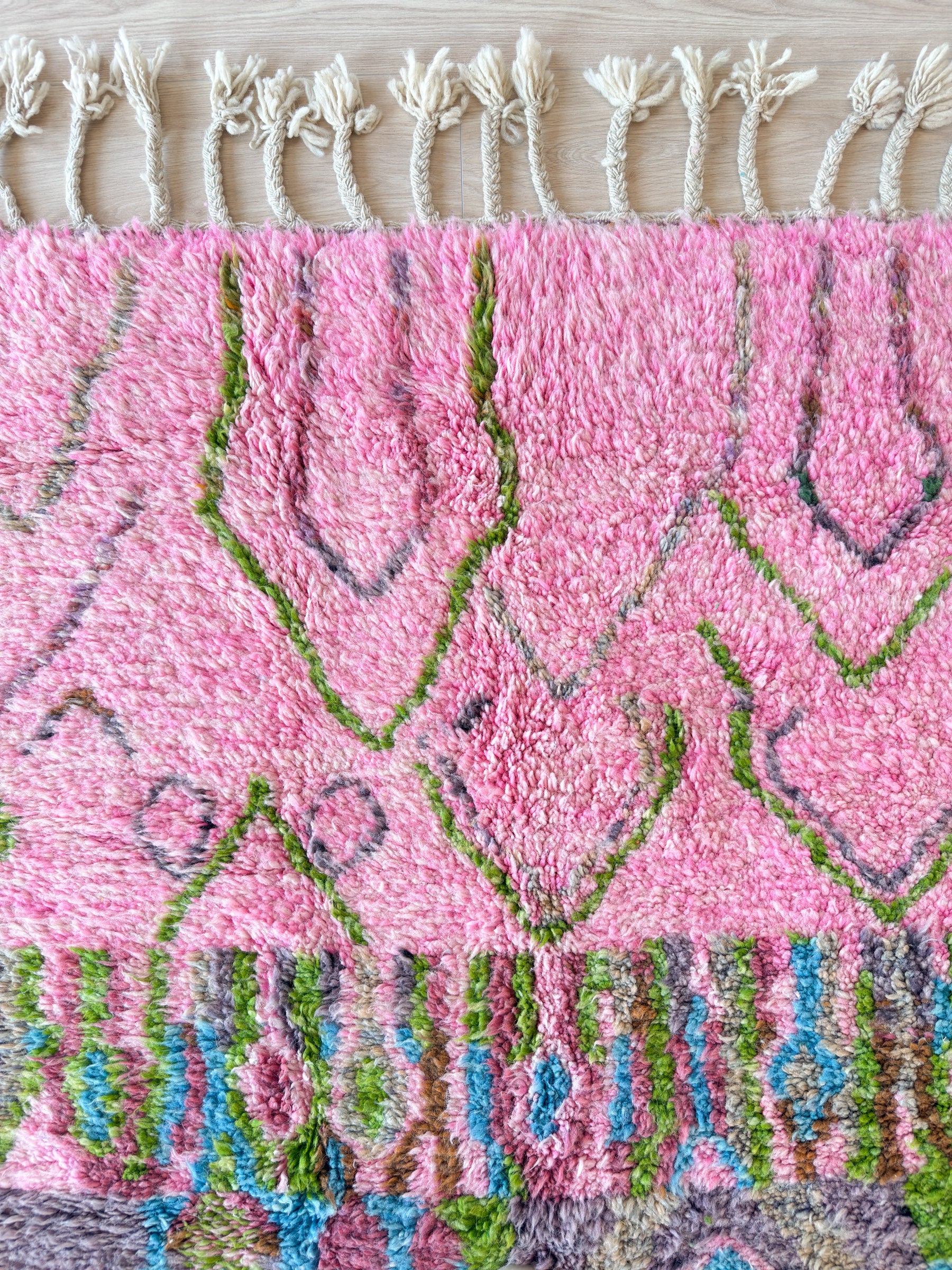 Tapis berbère coloré 153 x 270 cm - n°2020