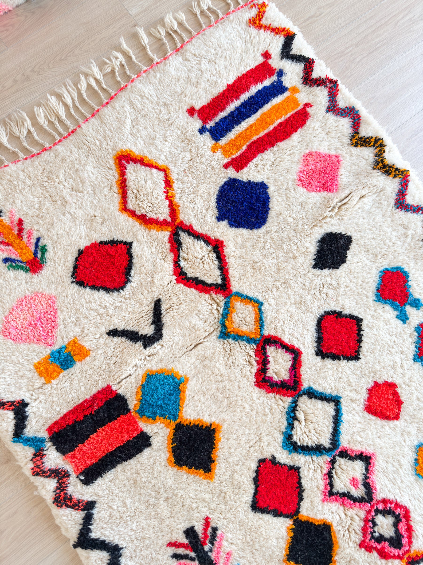 Colorful Berber rug 149 x 212 cm - no. 2271