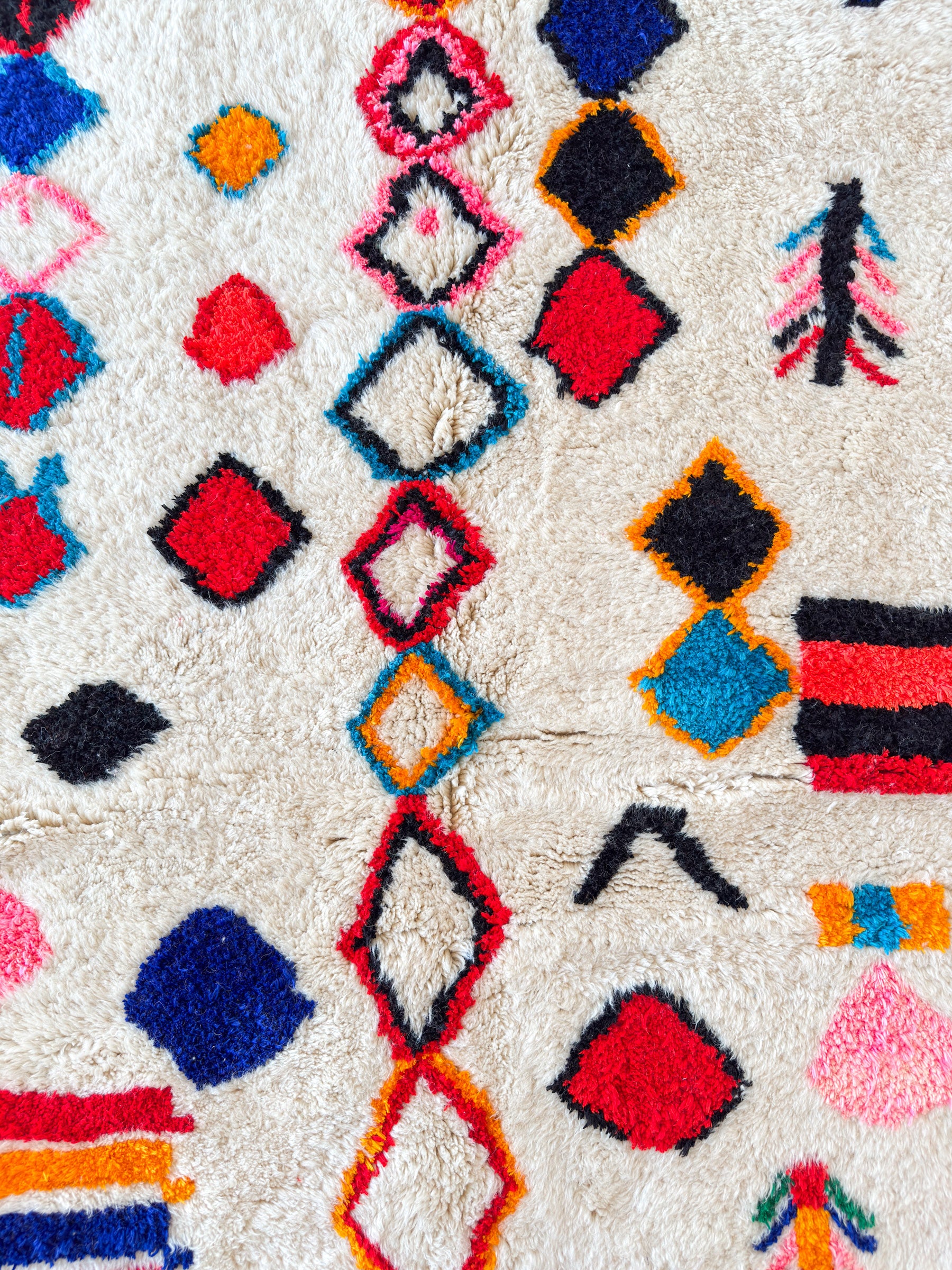 Colorful Berber rug 149 x 212 cm - no. 2271