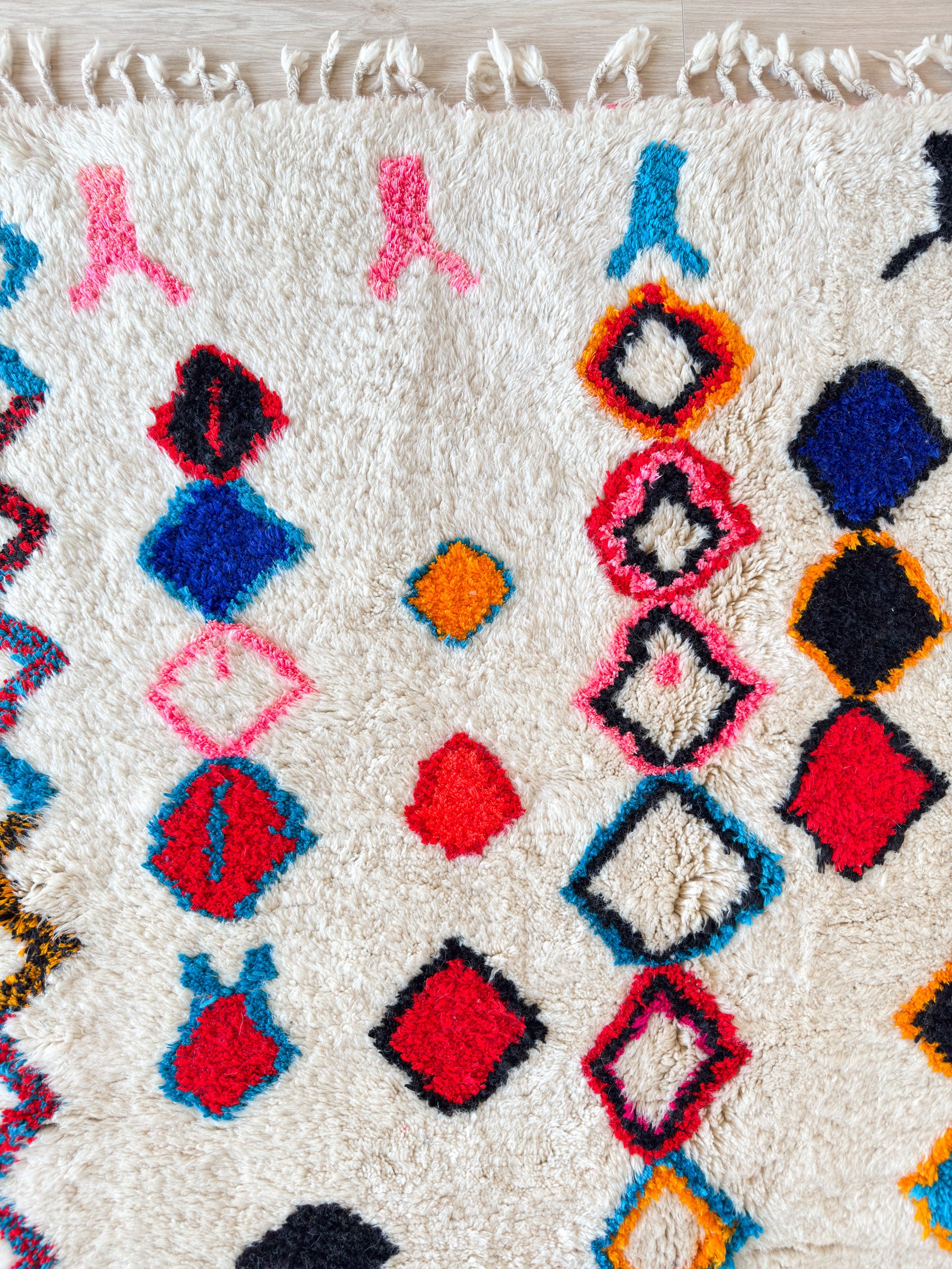 Colorful Berber rug 149 x 212 cm - no. 2271