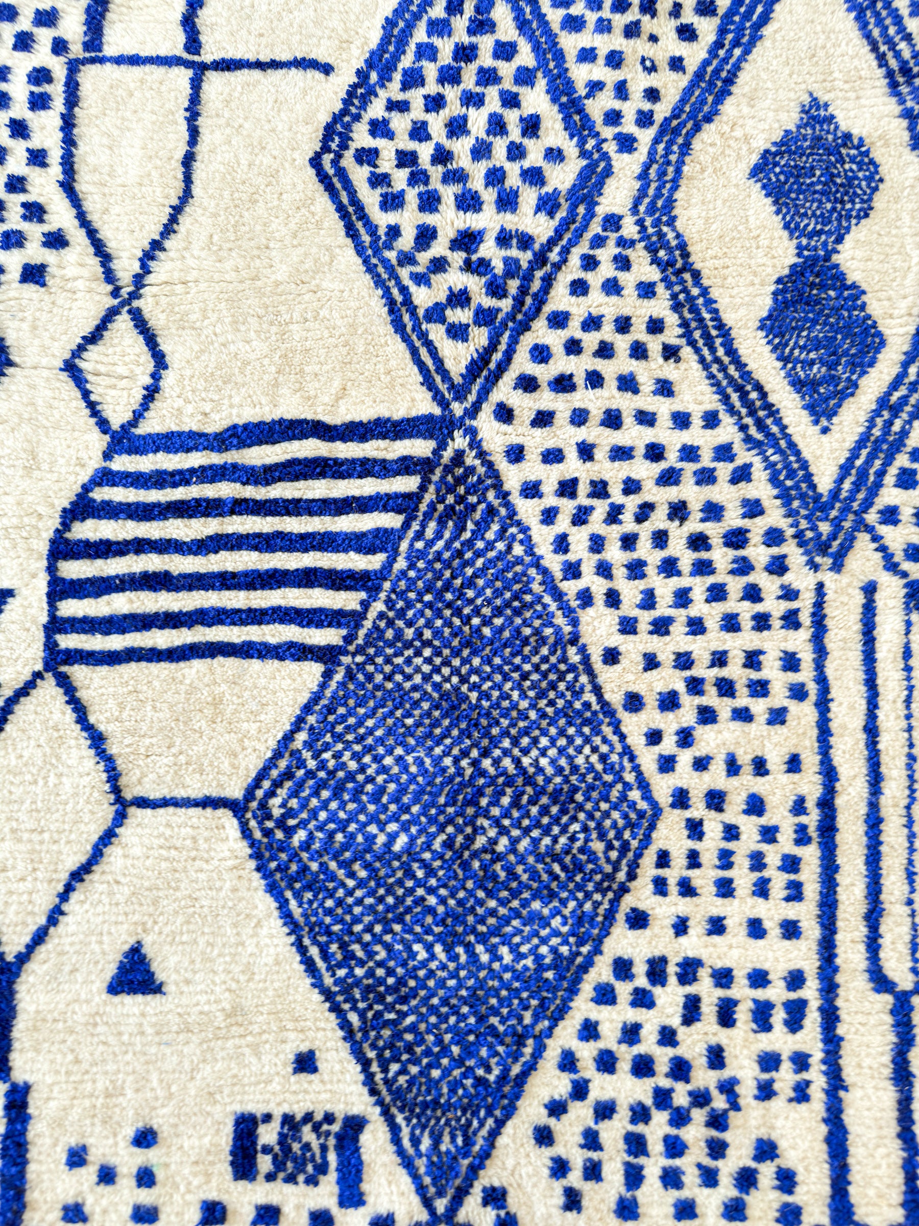 Tapis berbère coloré 150 x 221 cm - n°2308