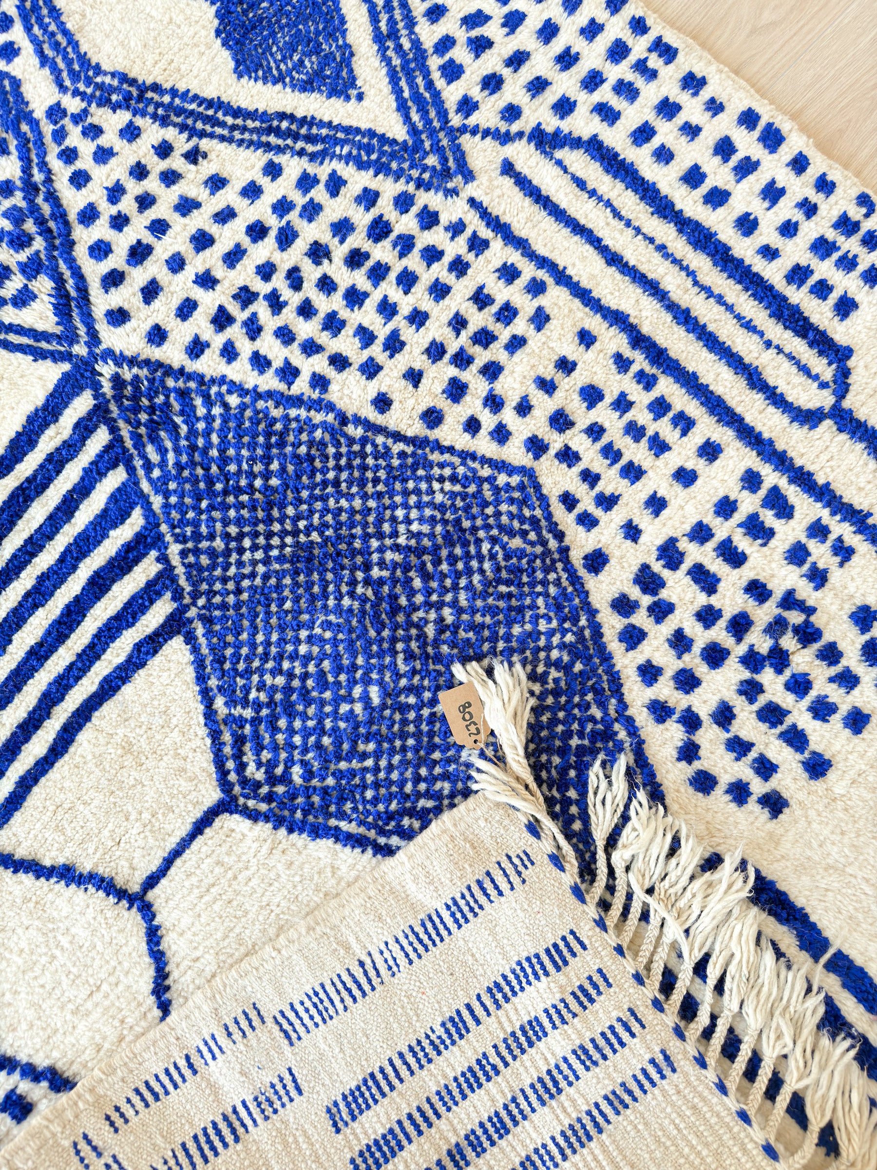 Tapis berbère coloré 150 x 221 cm - n°2308