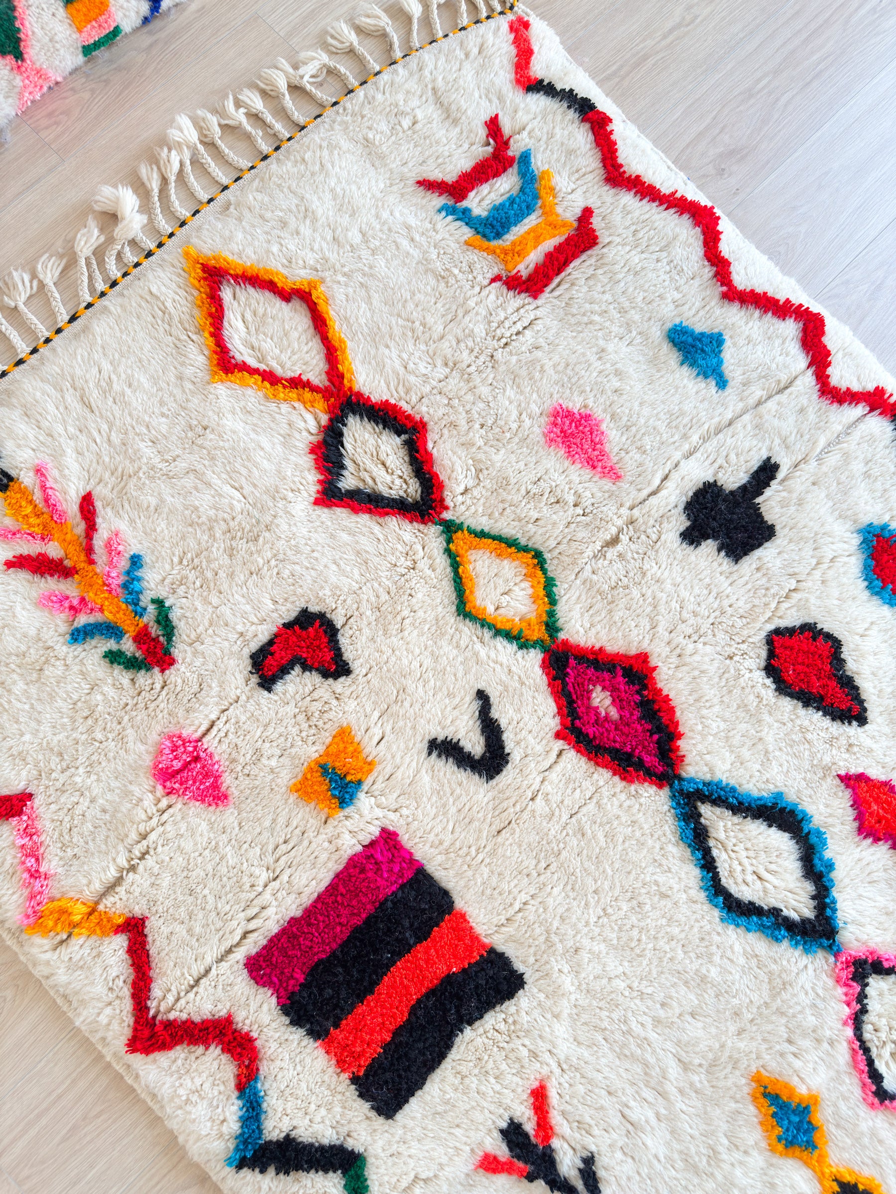 Tapis berbère coloré 147 x 255 cm - n°2305