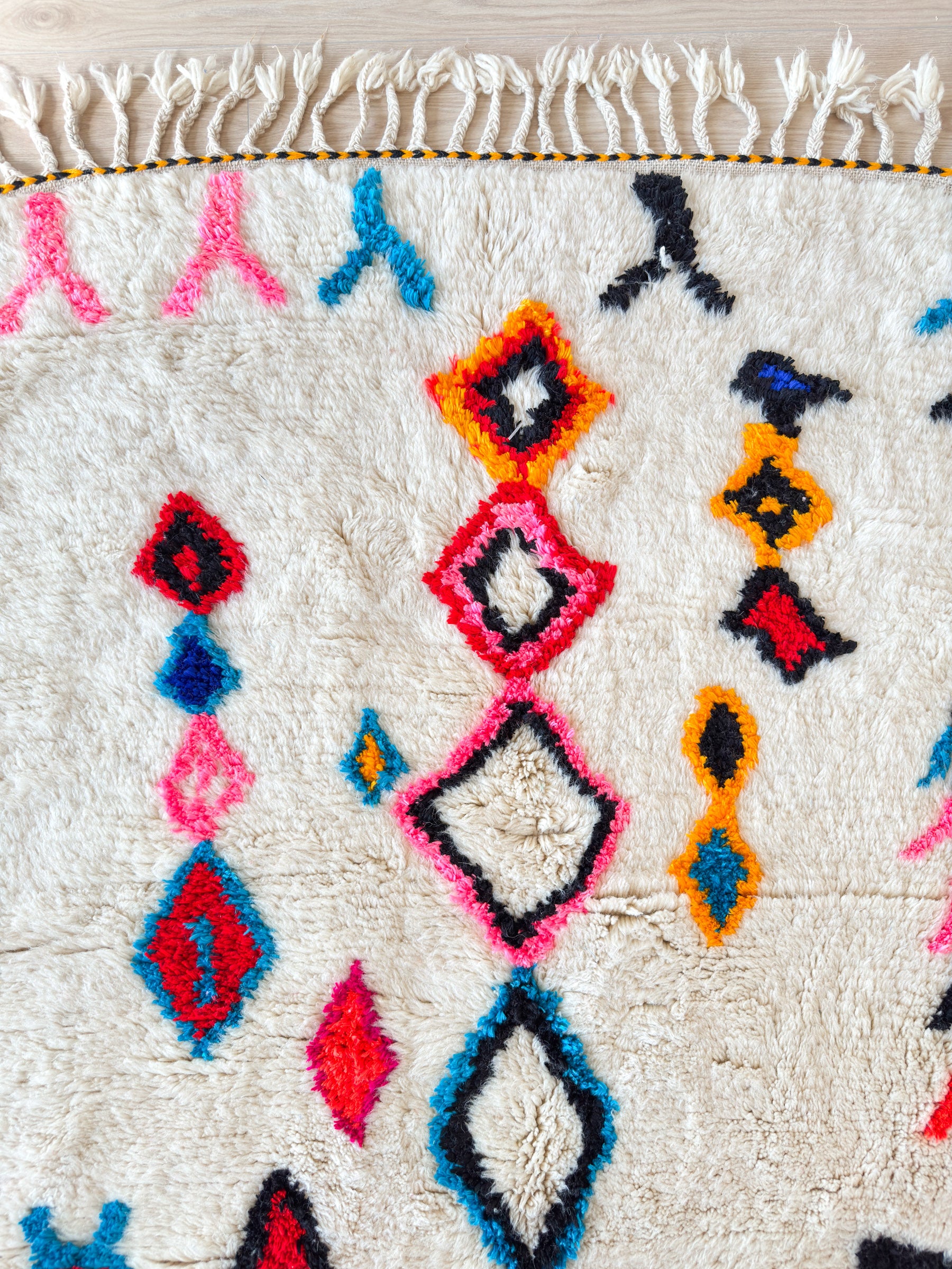 Tapis berbère coloré 147 x 255 cm - n°2305