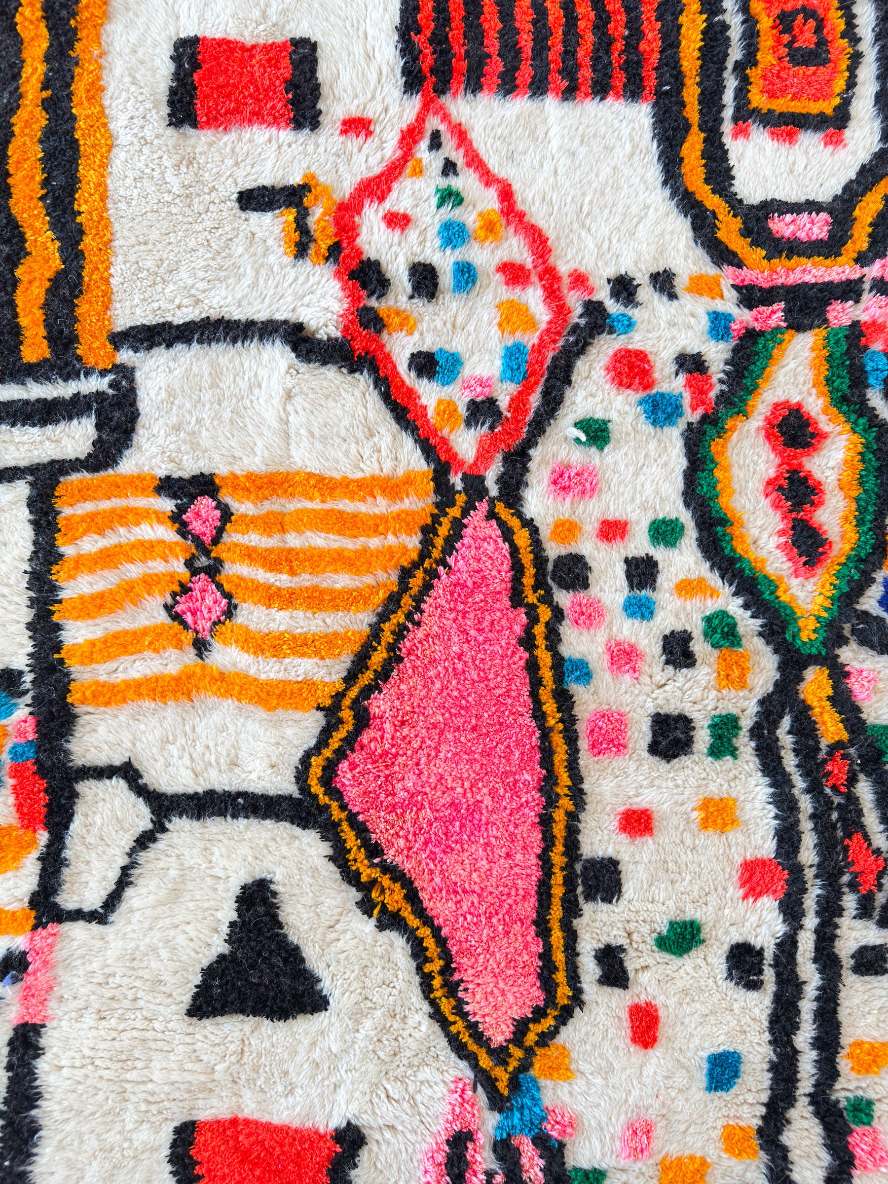 Tapis berbère coloré 130 x 213 cm - n°2326