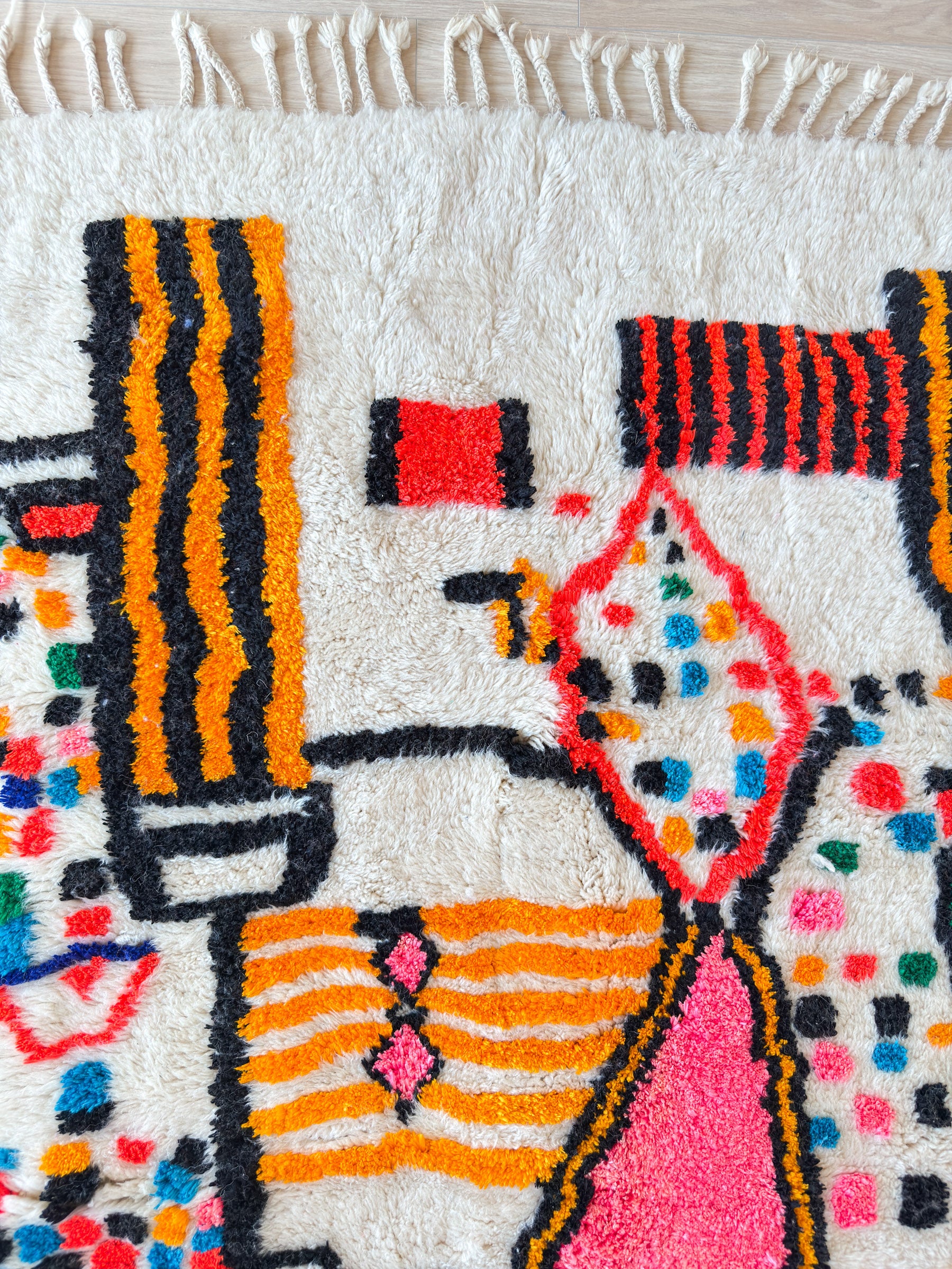 Tapis berbère coloré 130 x 213 cm - n°2326