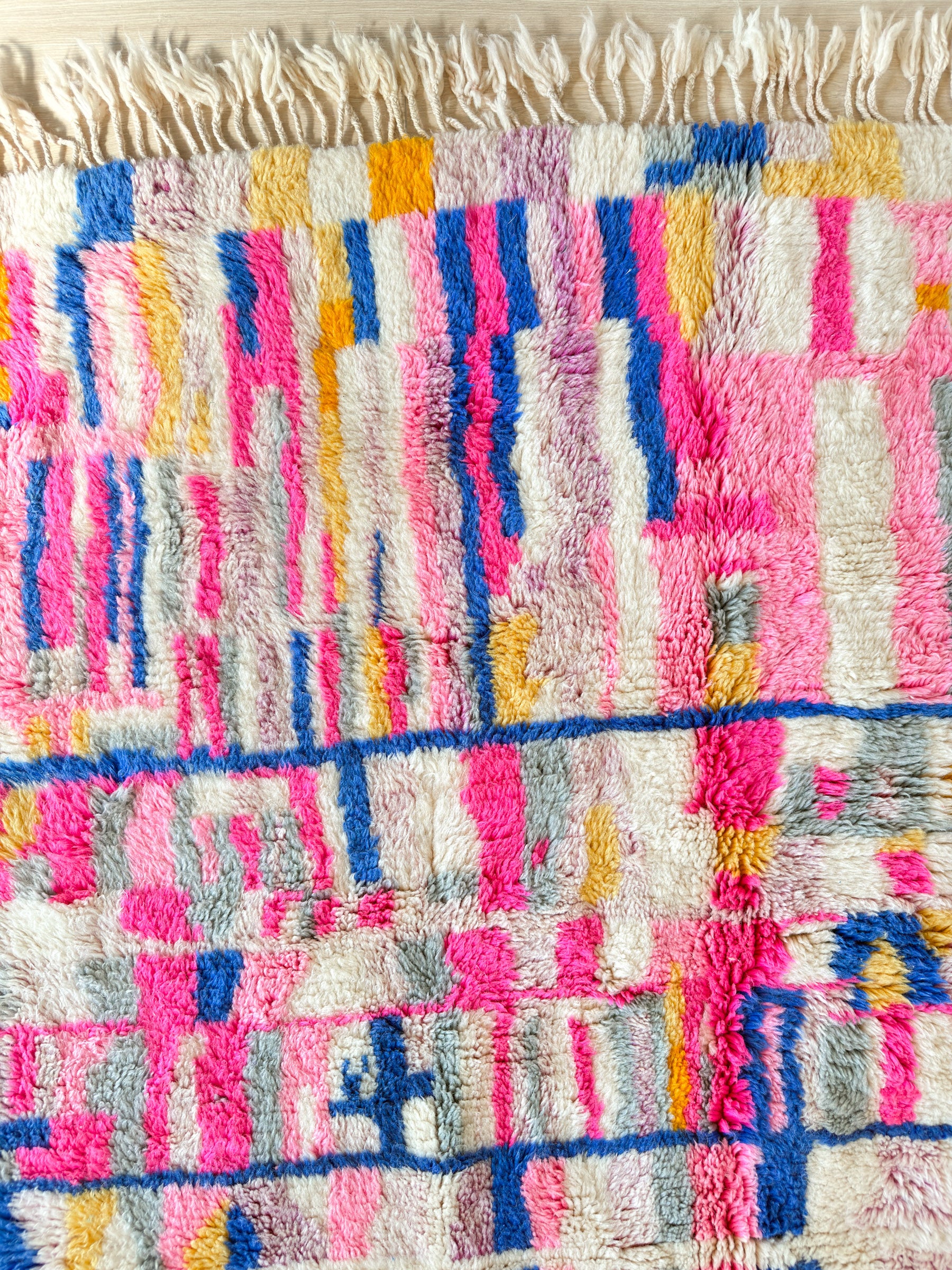 Tapis berbère coloré 155 x 295 cm - n°2272