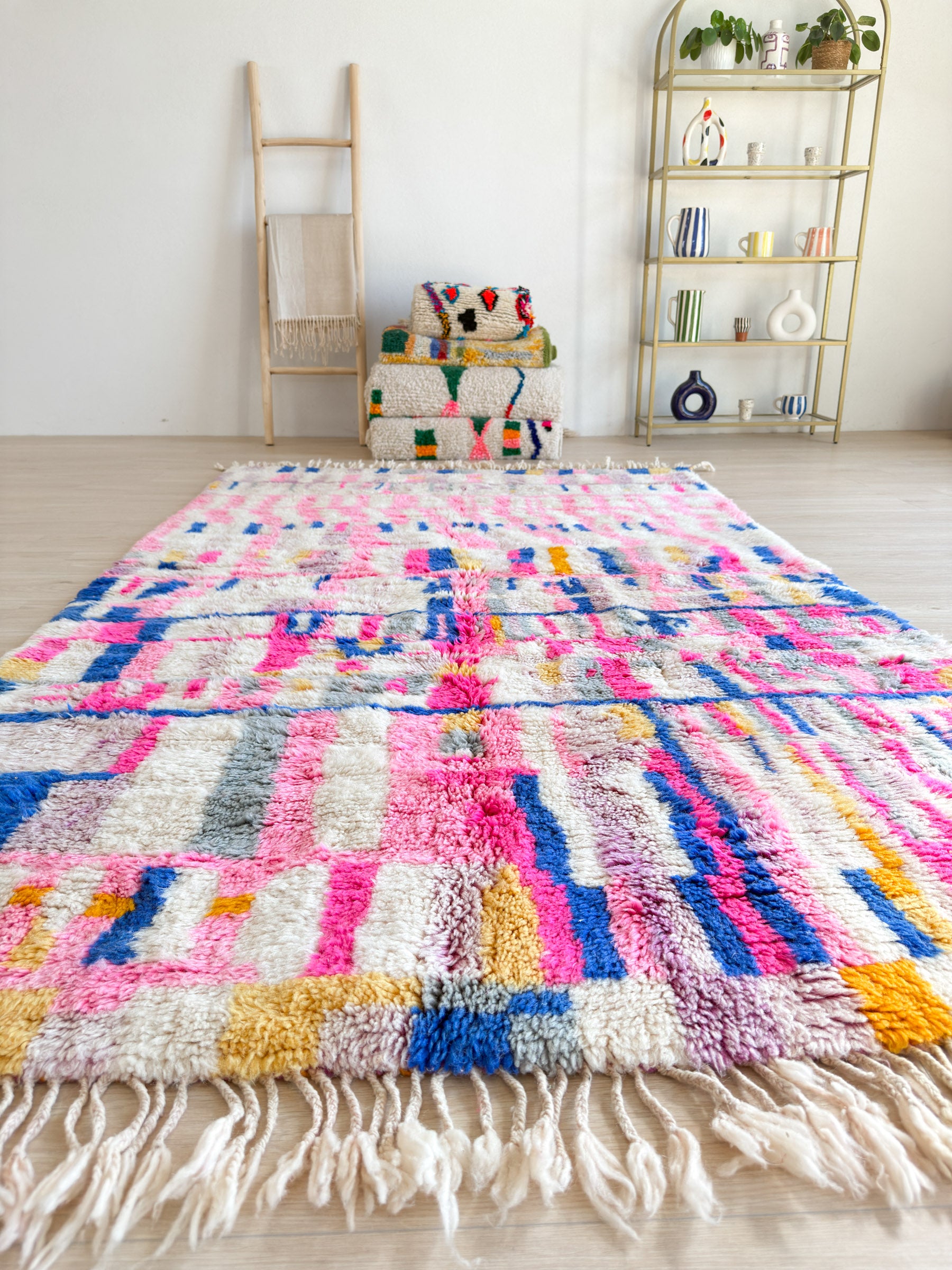 Tapis berbère coloré 155 x 295 cm - n°2272