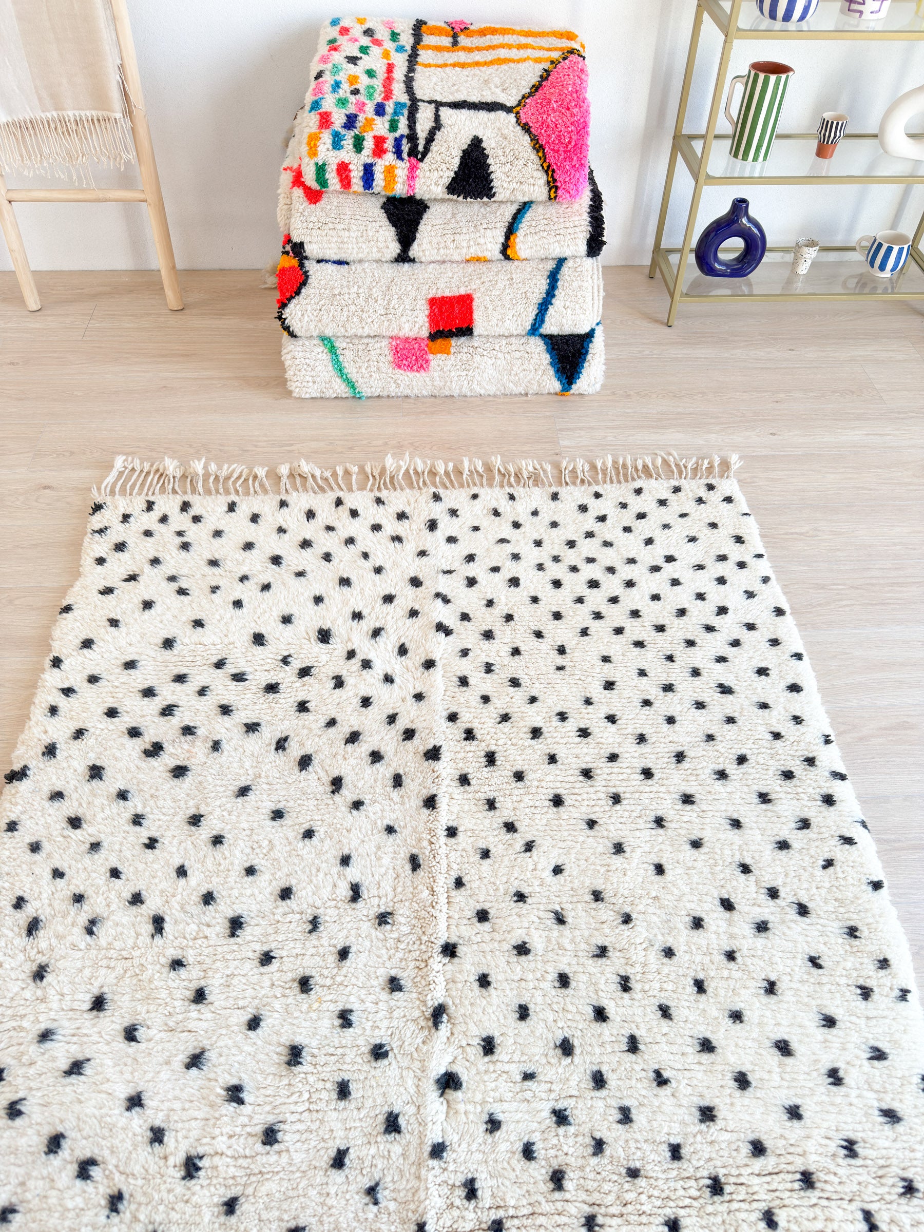 Tapis Beni Ouarain 145 x 270 cm - n°1107