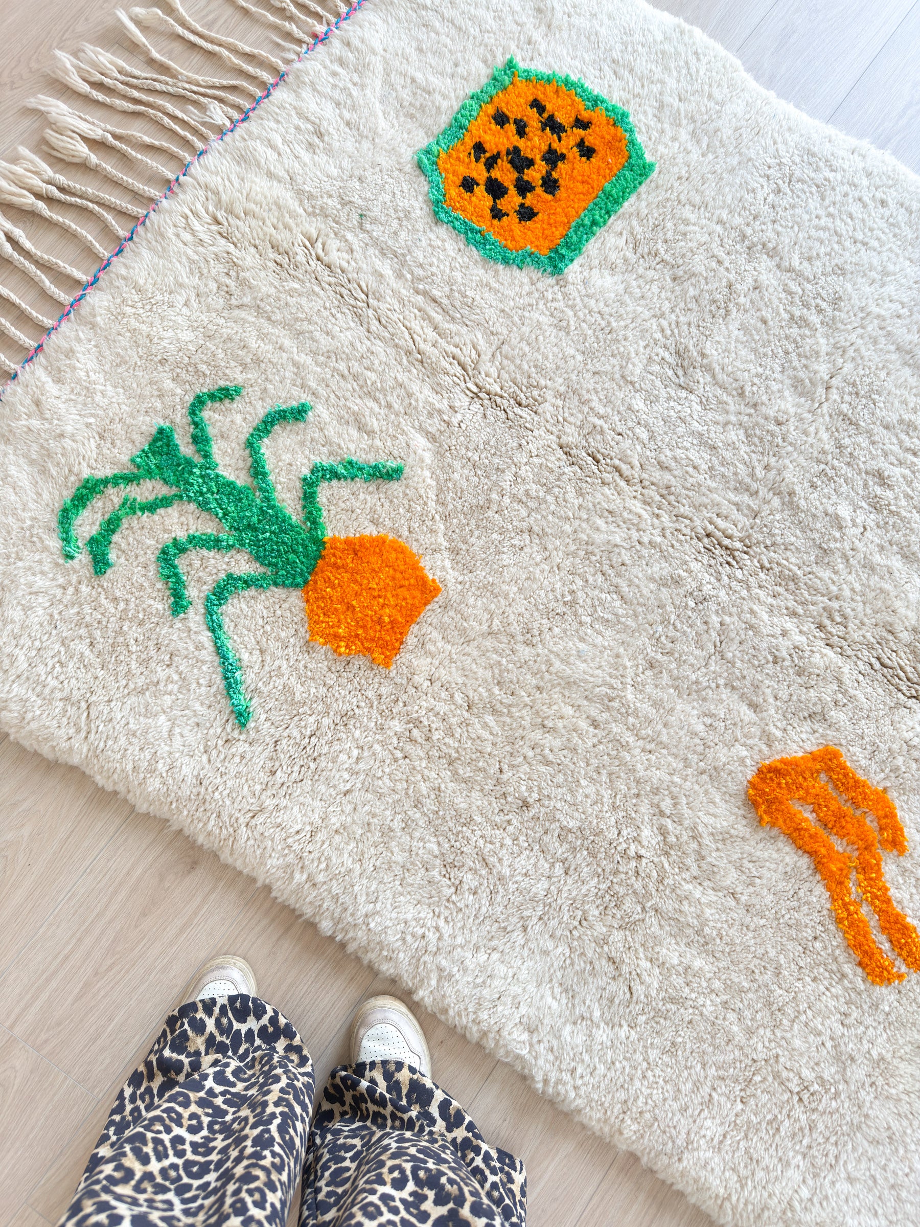 Colorful Berber rug 149 x 287 cm - no. 2337