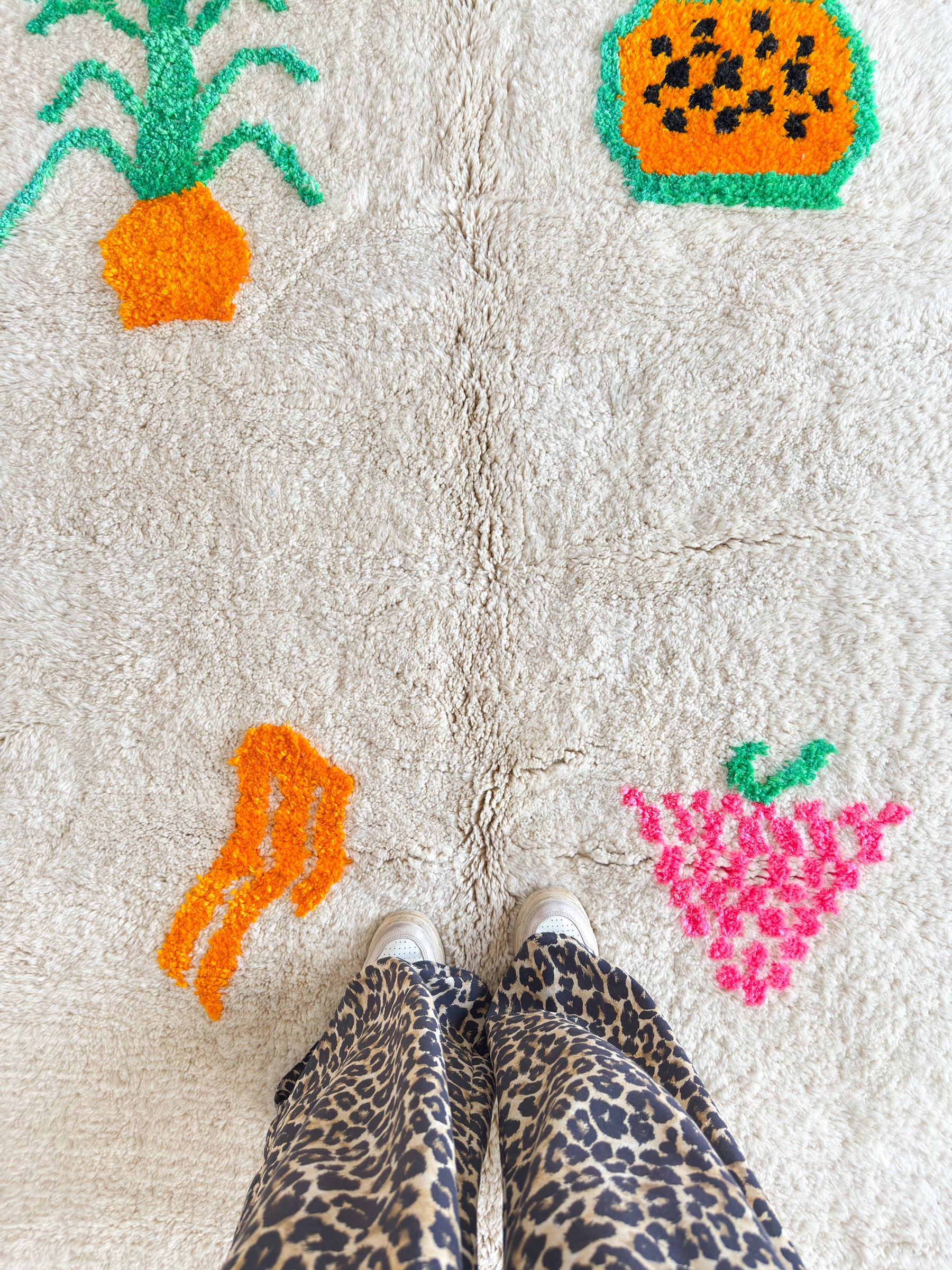 Tapis berbère coloré 149 x 287 cm - n°2337