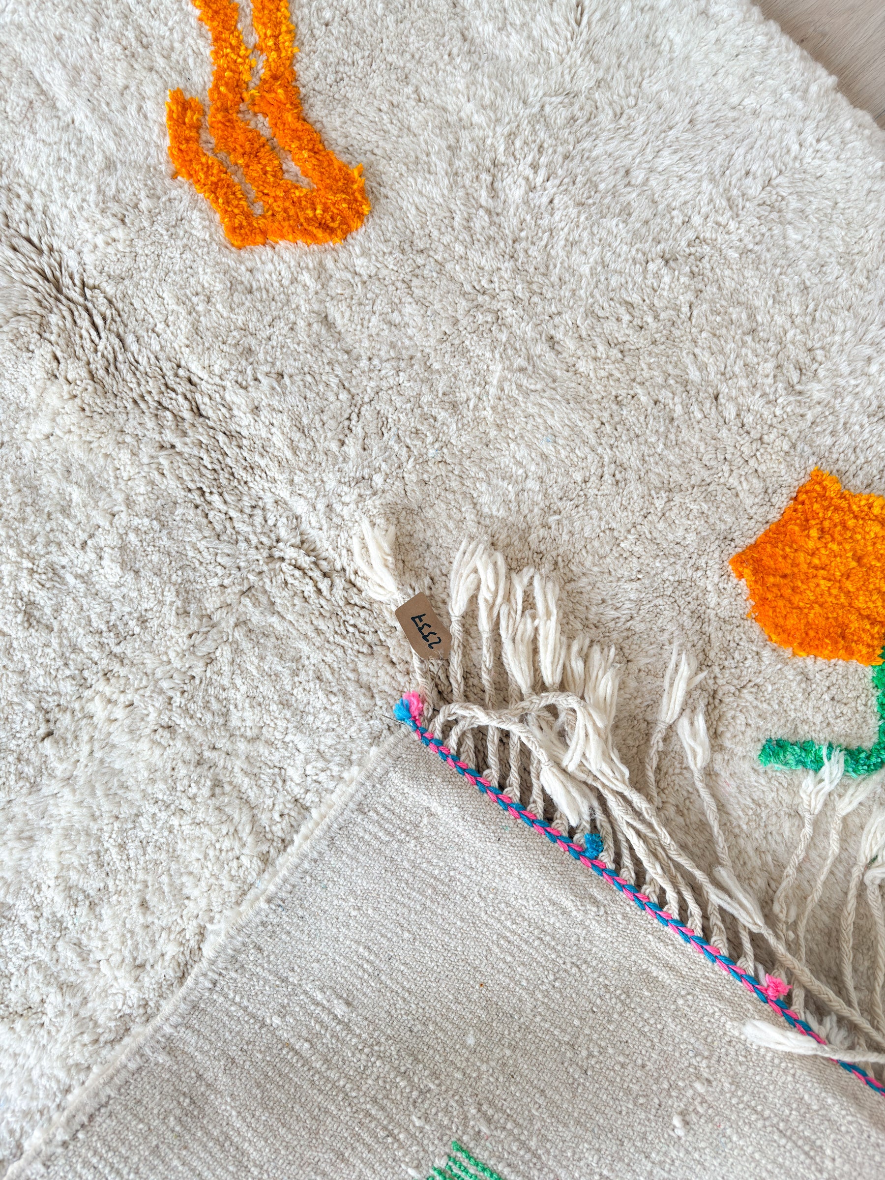 Farbenfroher Berberteppich 149 x 287 cm - Nr. 2337