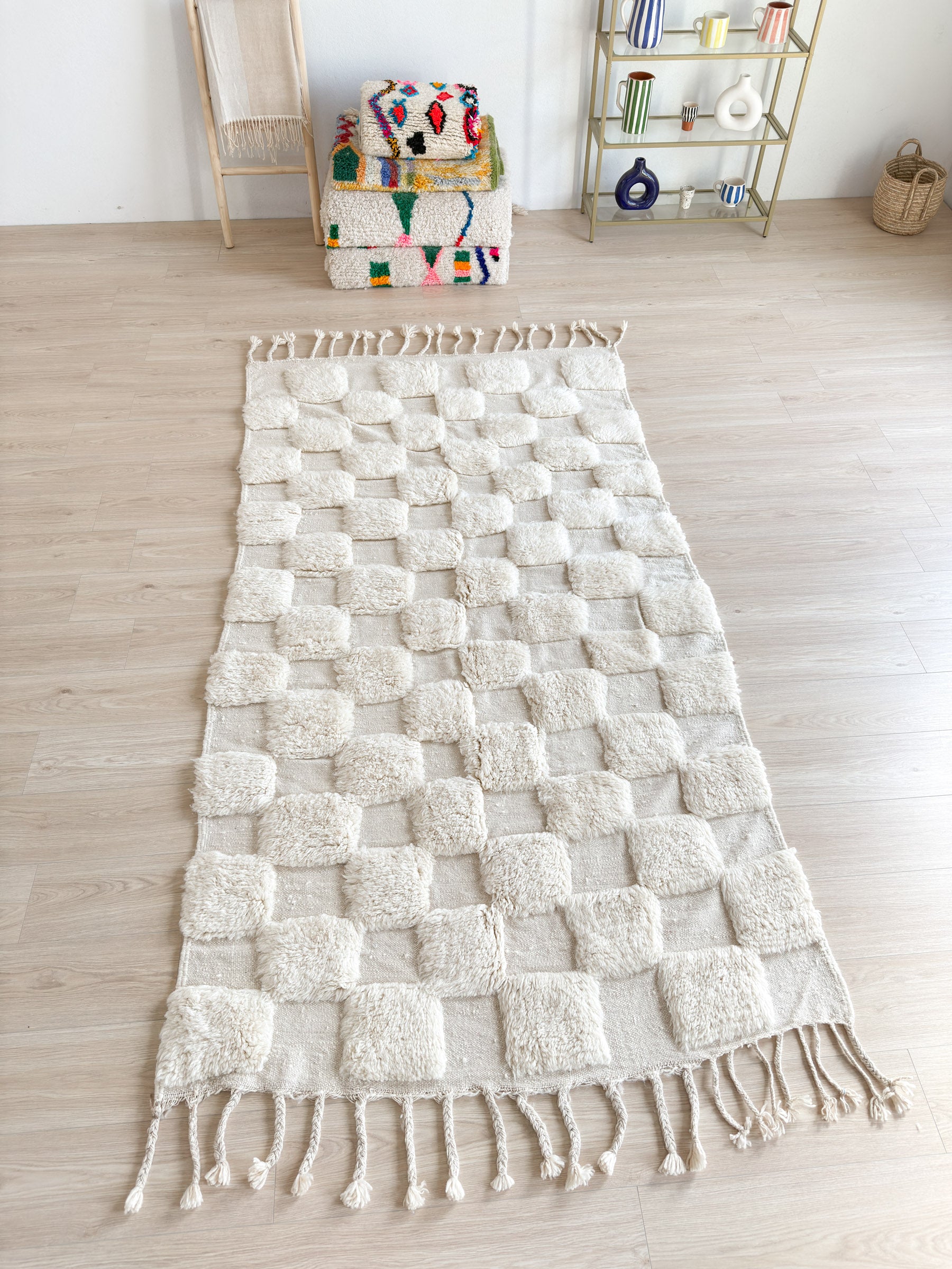 Tapis Beni Ouarain 142 x 295 cm - n°2269