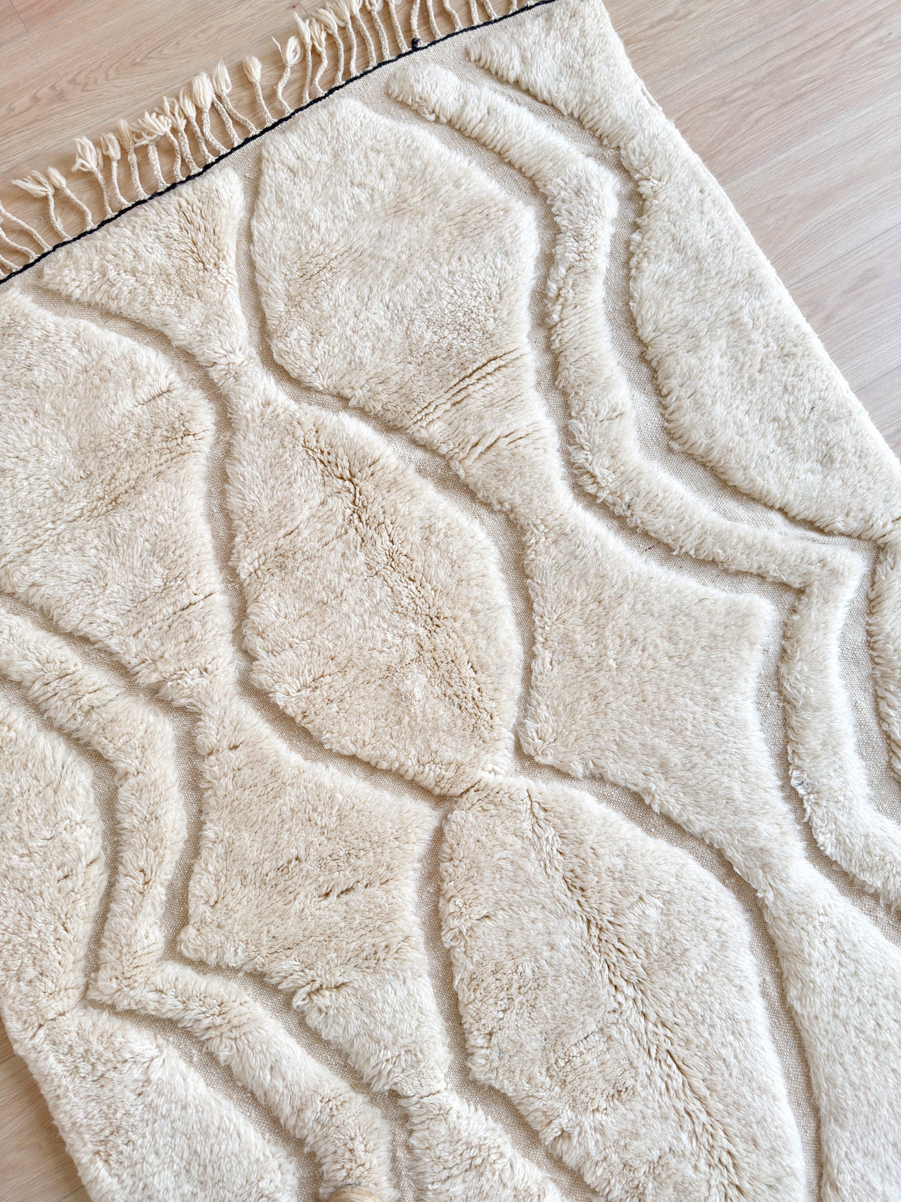 White Berber rug - No. 2316