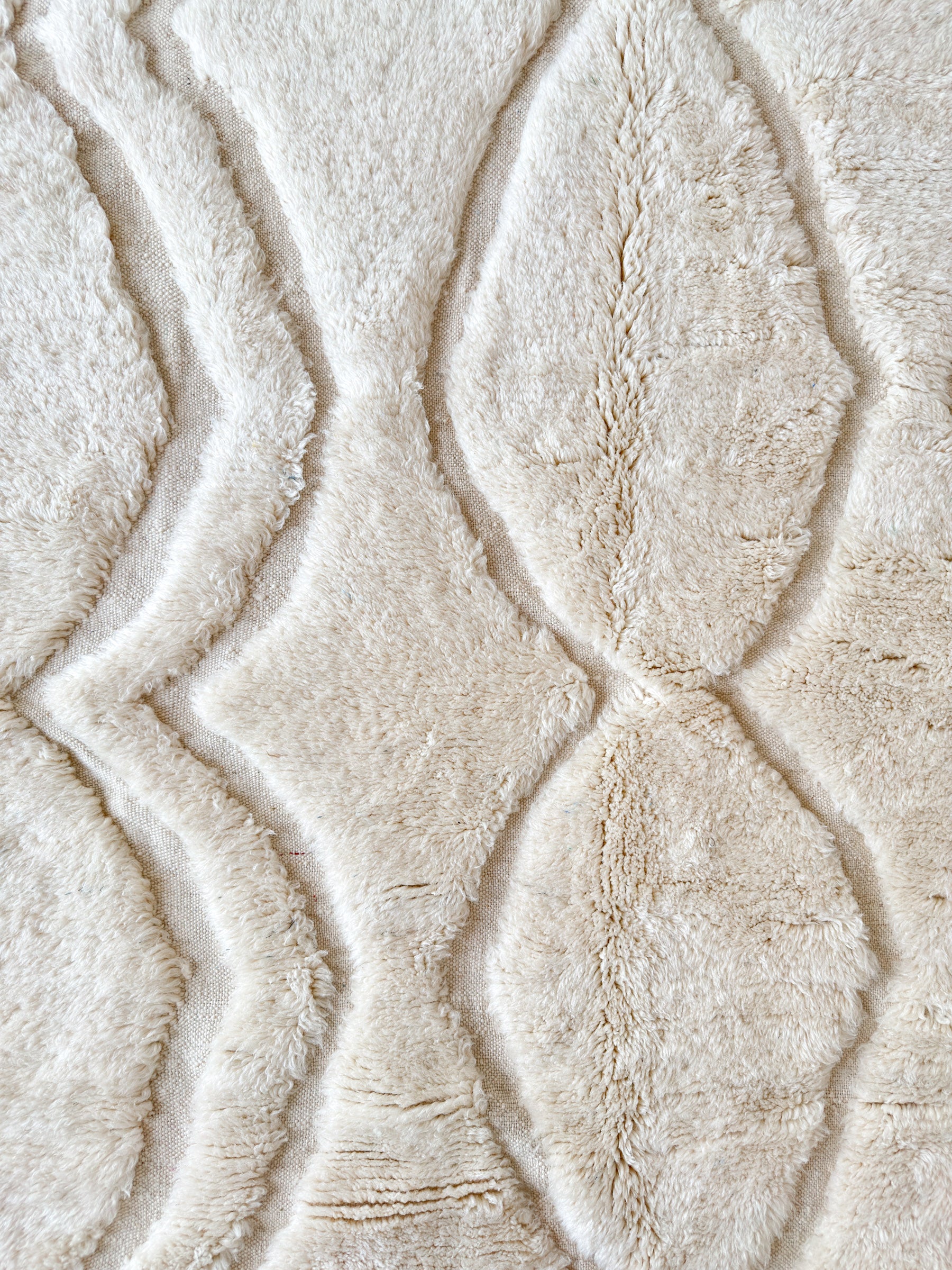 Tapis Berbère blanc - n°2316