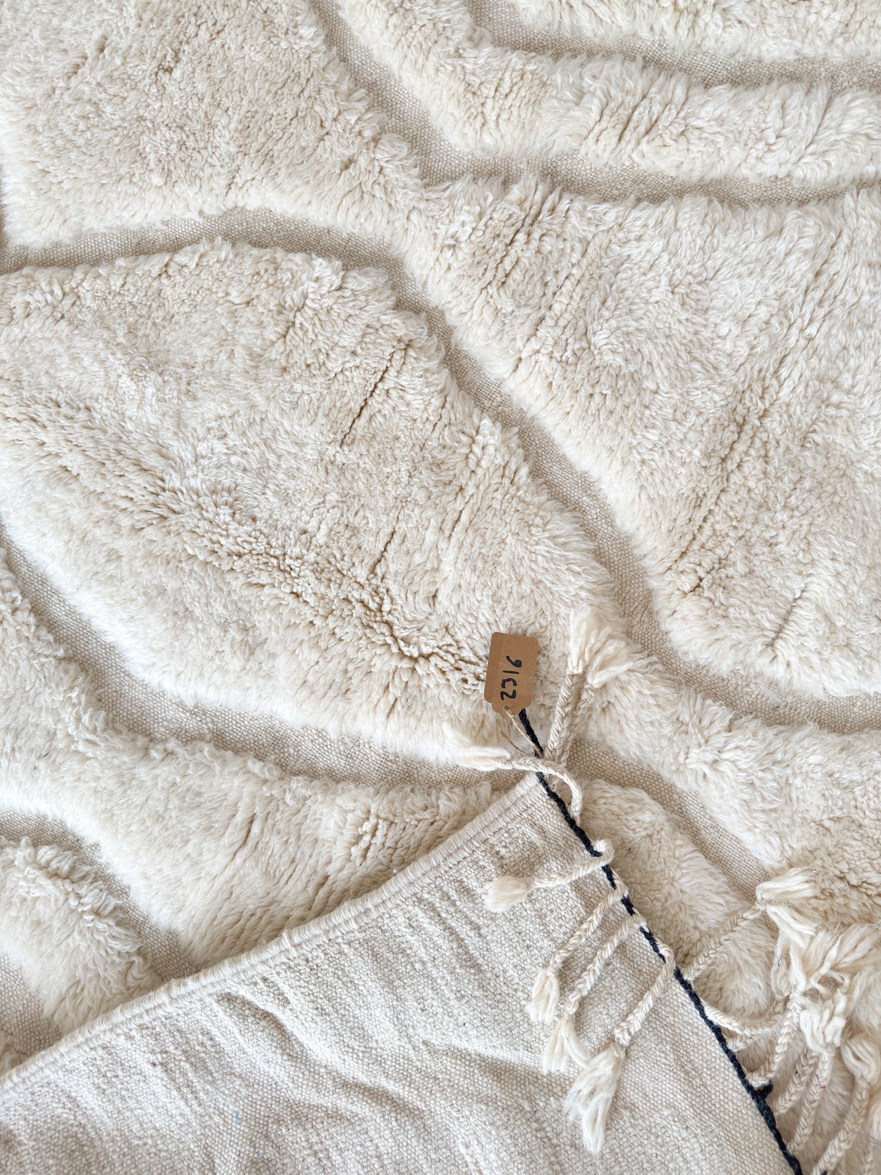 Tapis Berbère blanc - n°2316