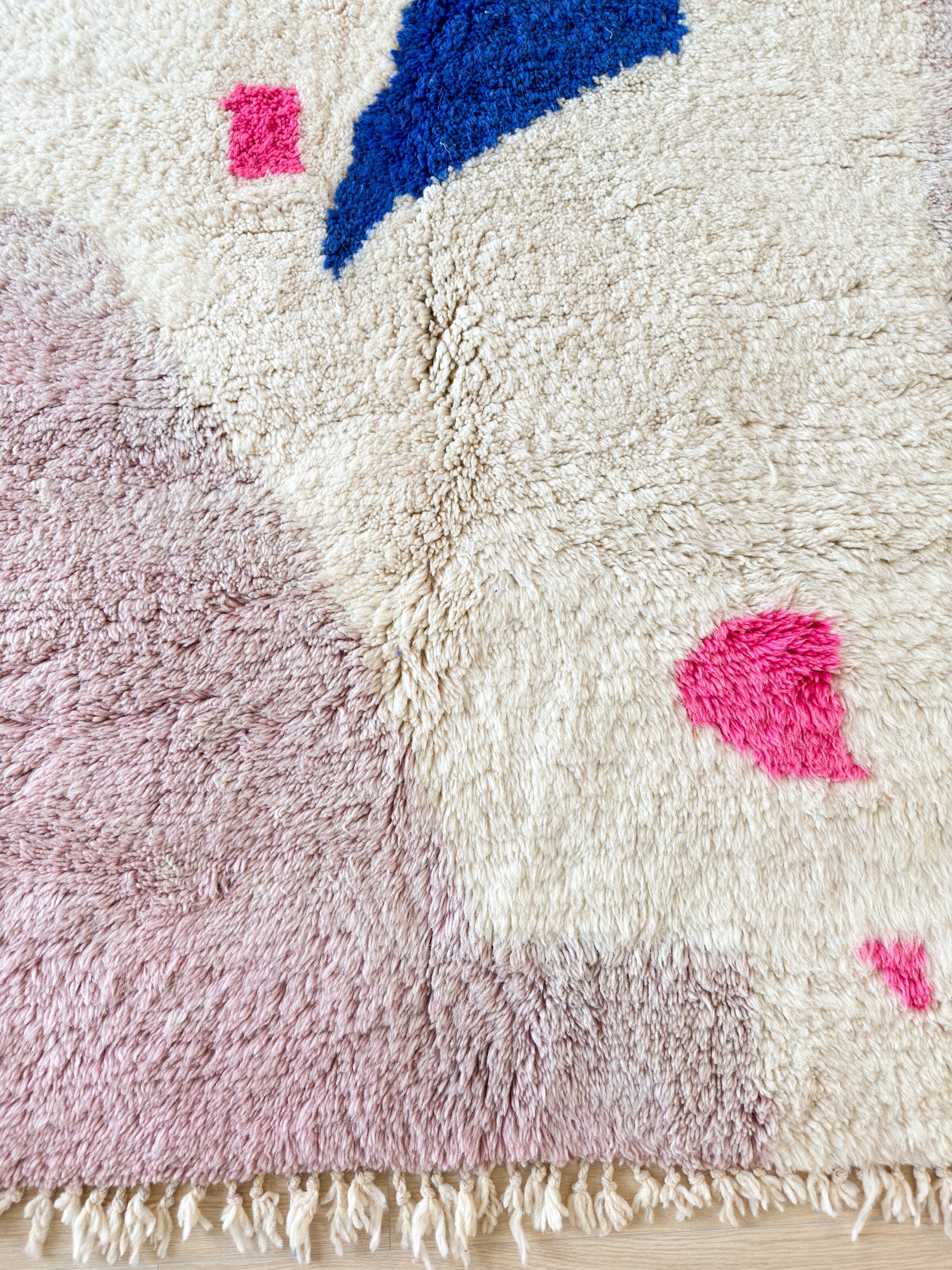 Farbenfroher Berberteppich 143 x 260 cm - Nr. 2047