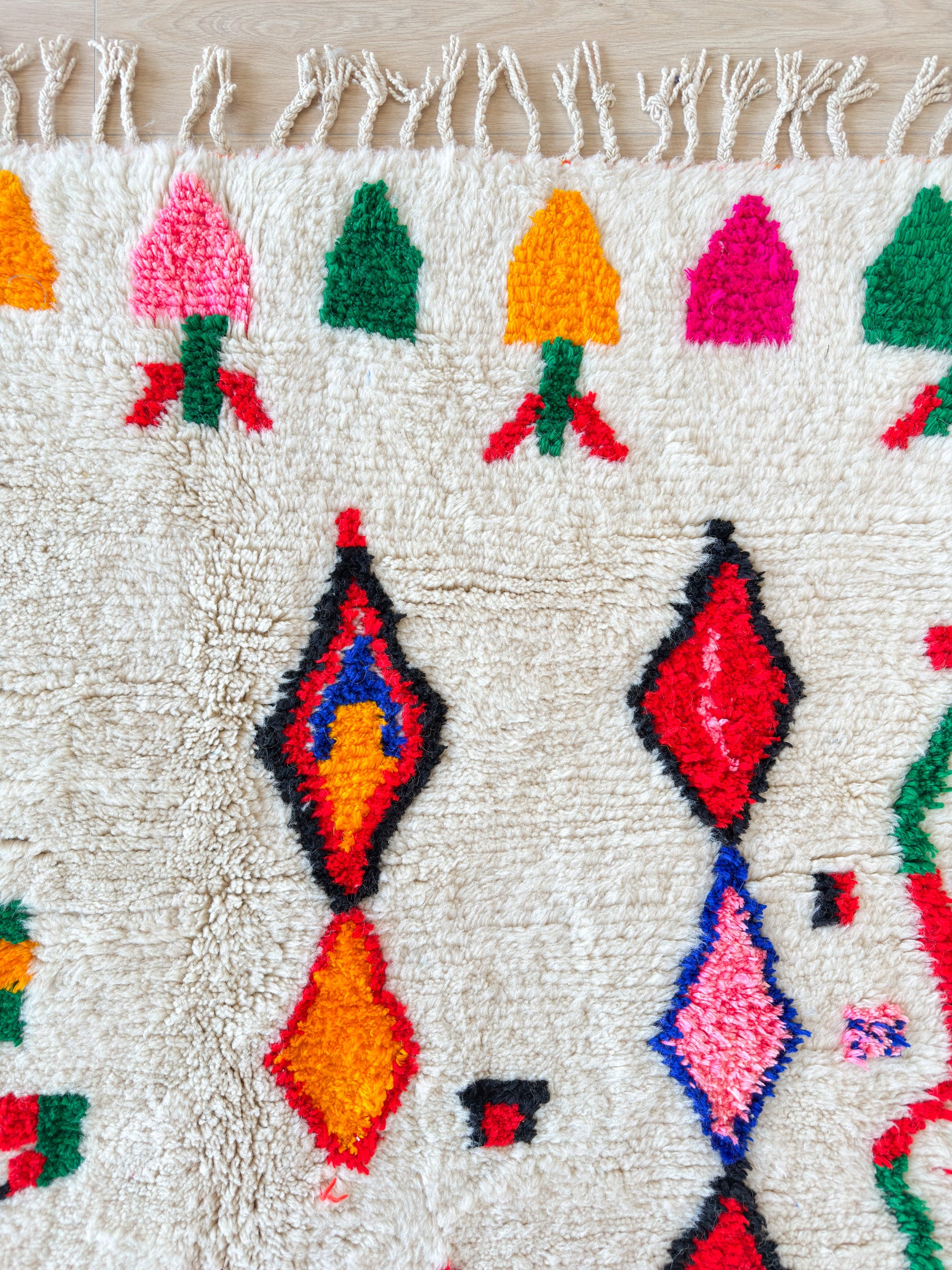 Bunter Berberteppich 148 x 274 cm - Nr. 2002