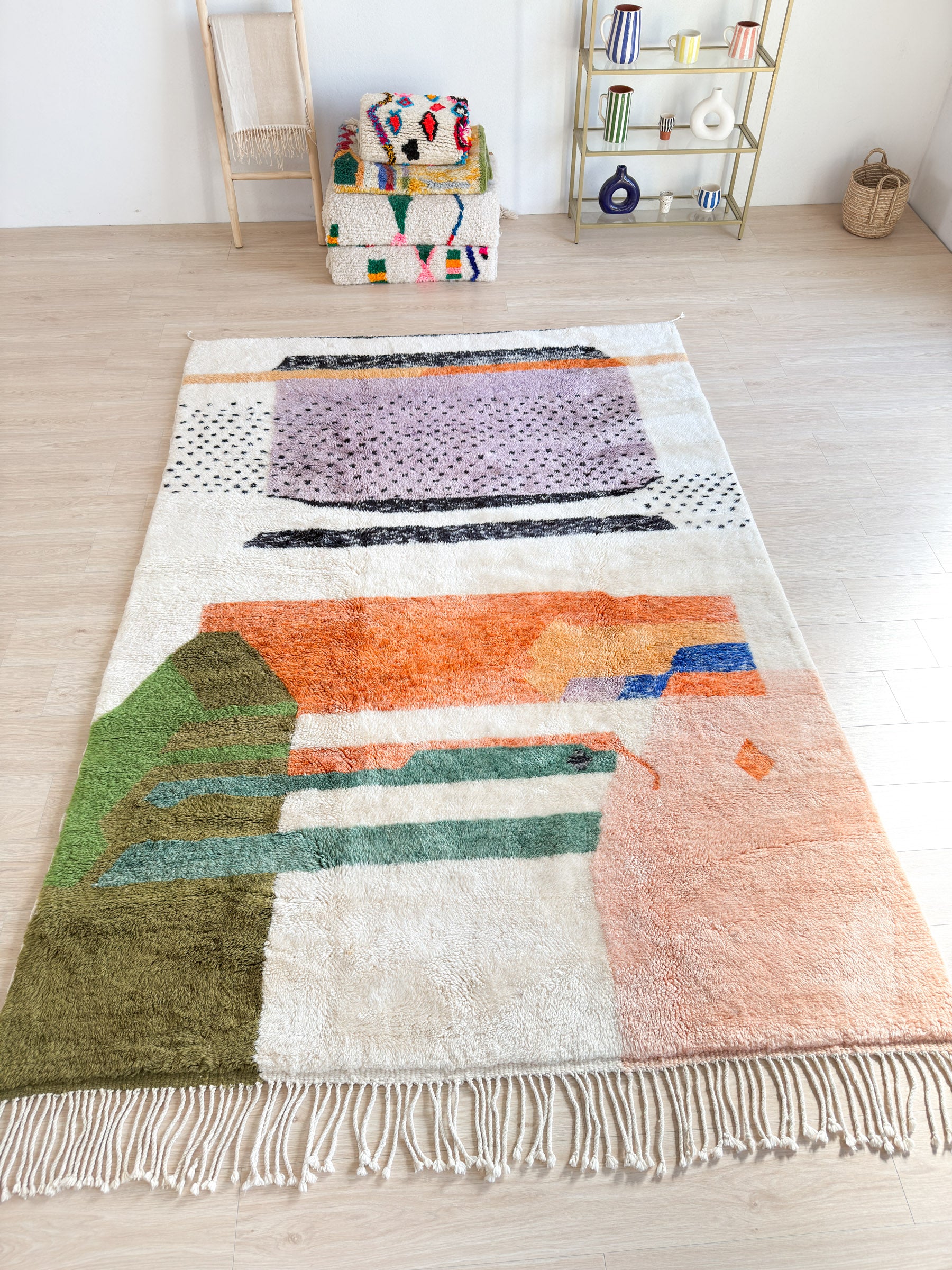 Tapis berbère M'rirt- n°532