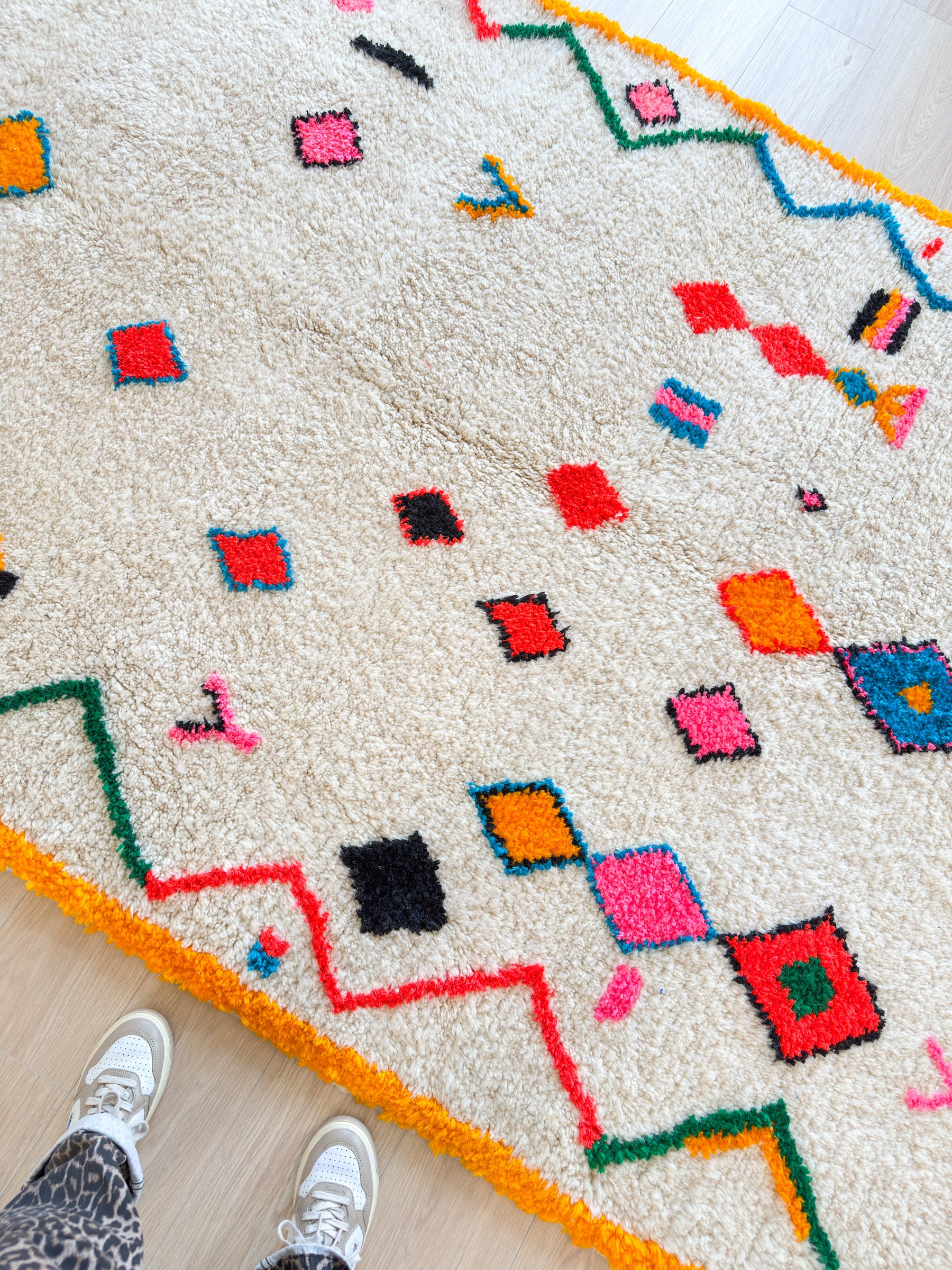 Bunter Berberteppich – Nr. 744