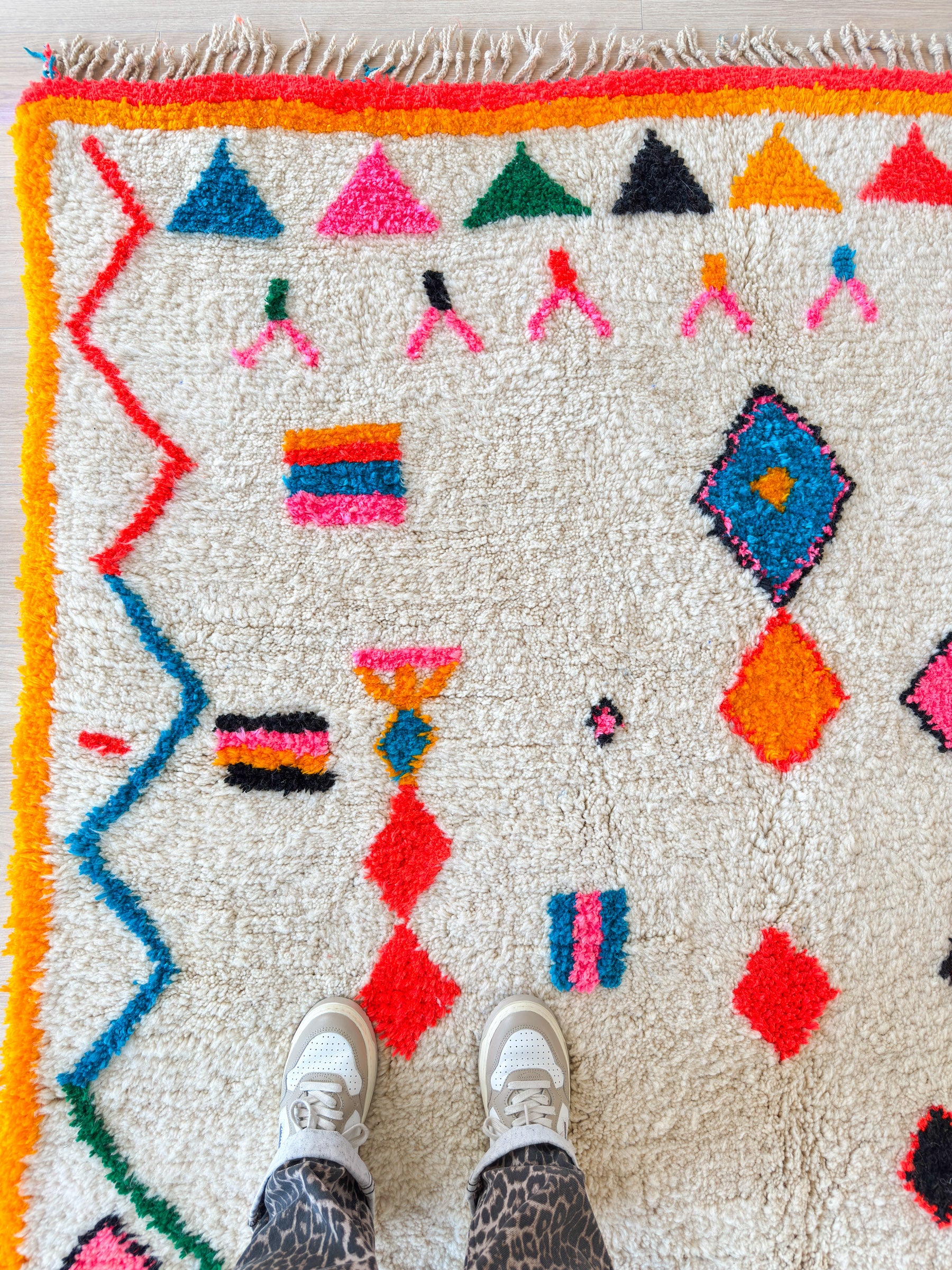 Bunter Berberteppich – Nr. 744